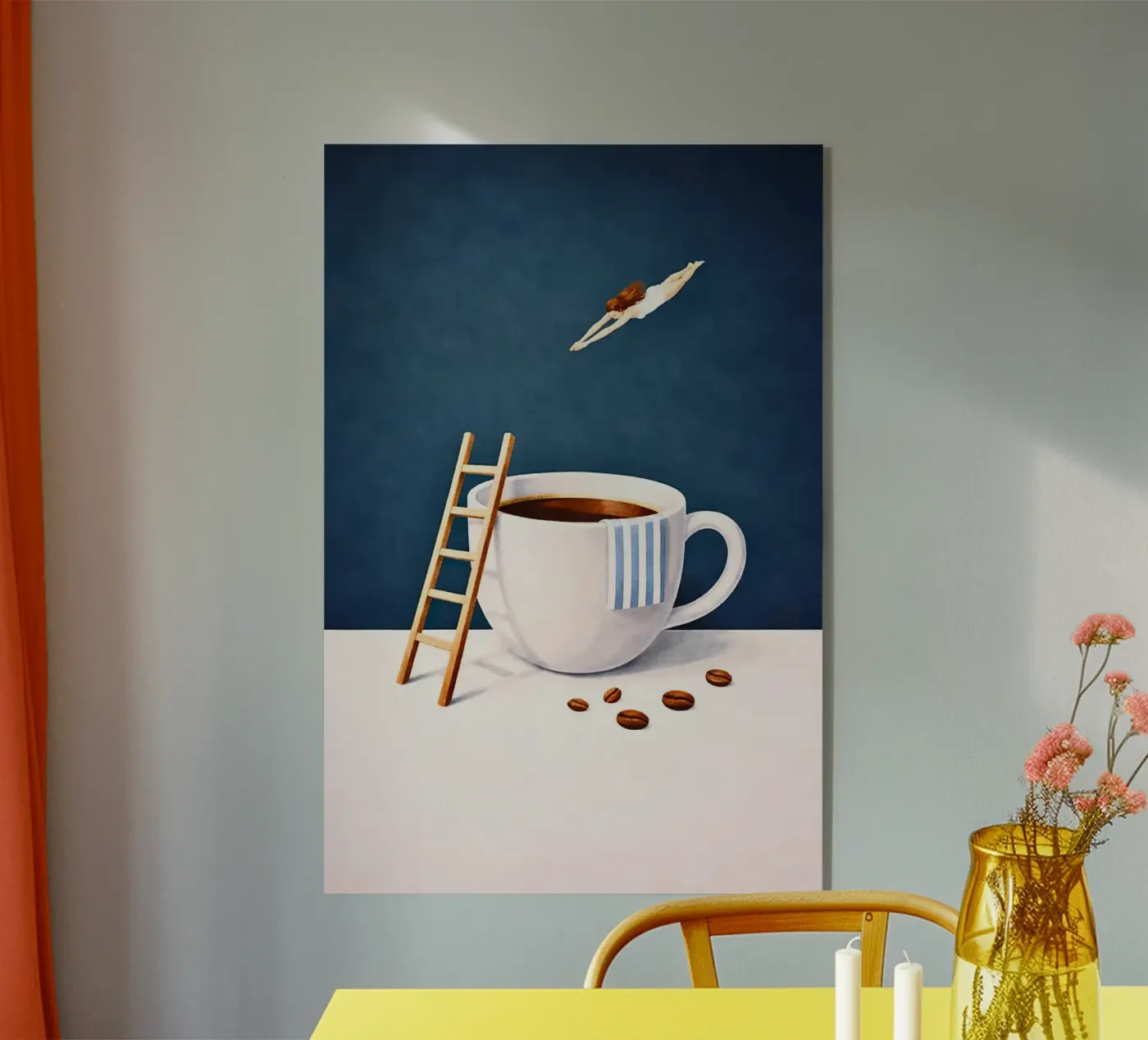 Surreal Coffee plexiglass da Seitz Michelle
