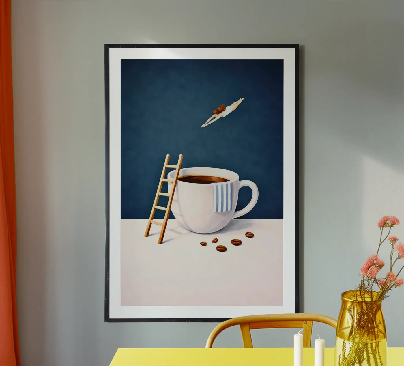 Surreal Coffee poster da Seitz Michelle
