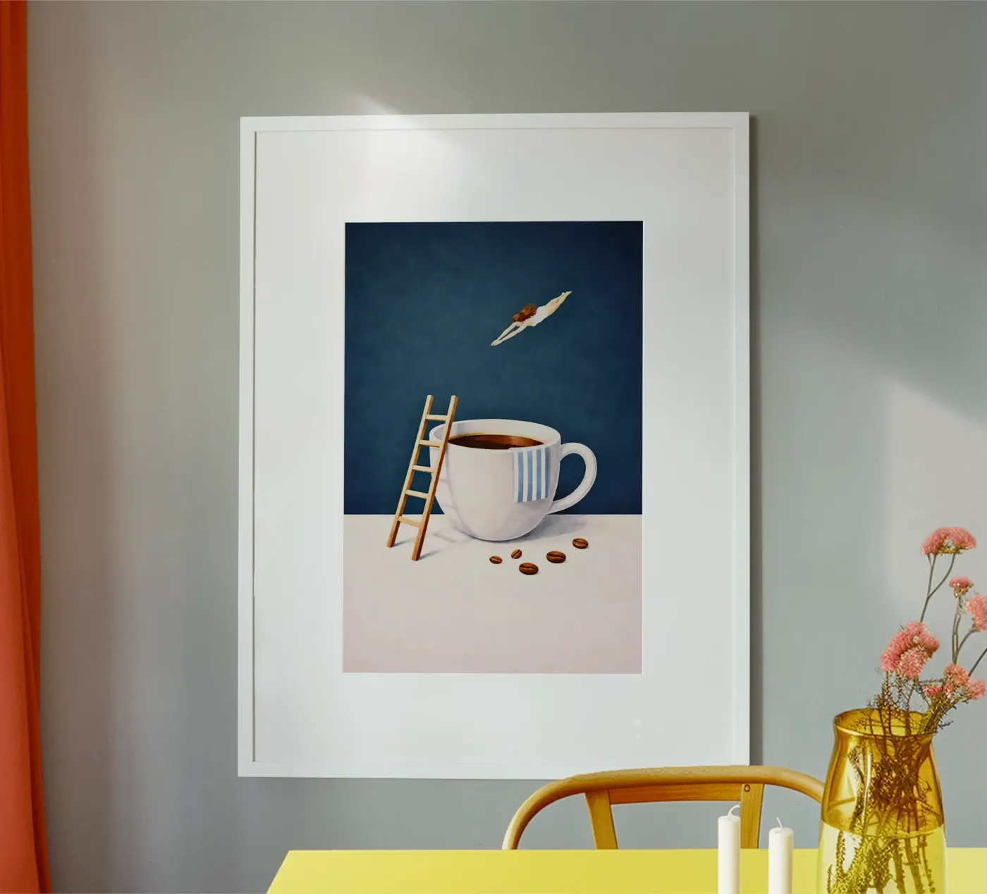 Surreal Coffee poster da Seitz Michelle