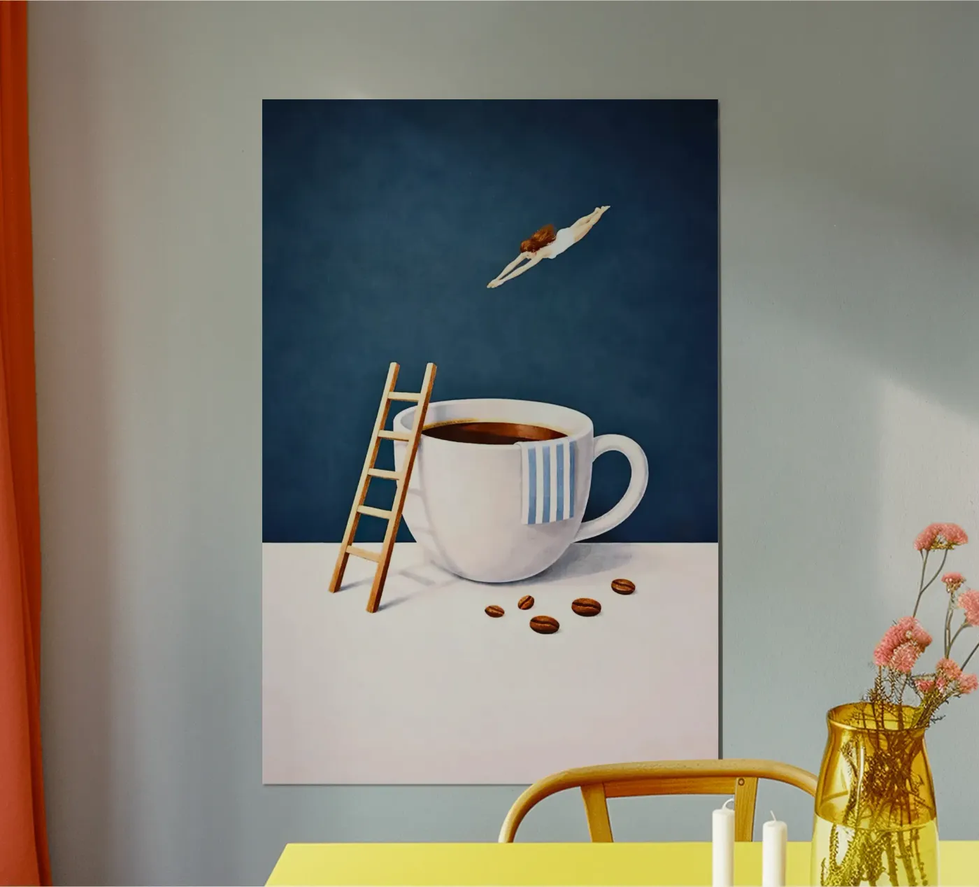 Surreal Coffee poster da Seitz Michelle