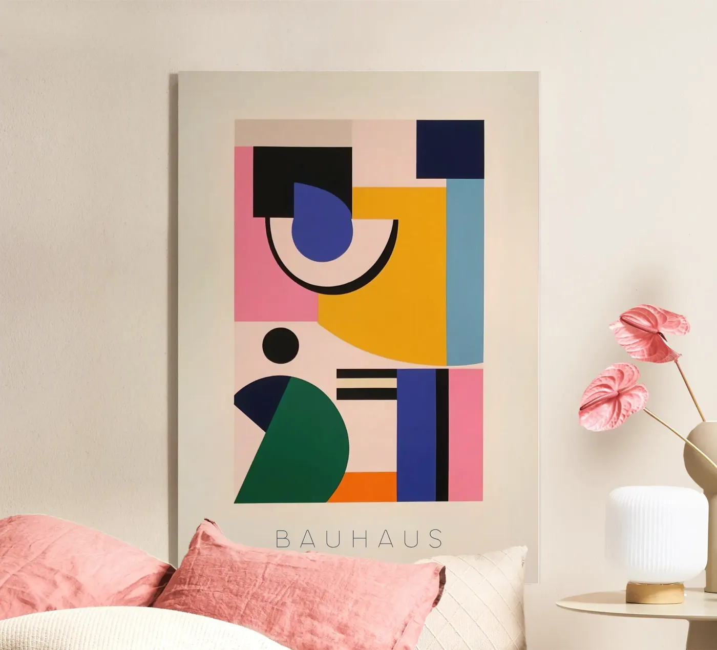 Bauhaus acryl van Nikis Art Studio