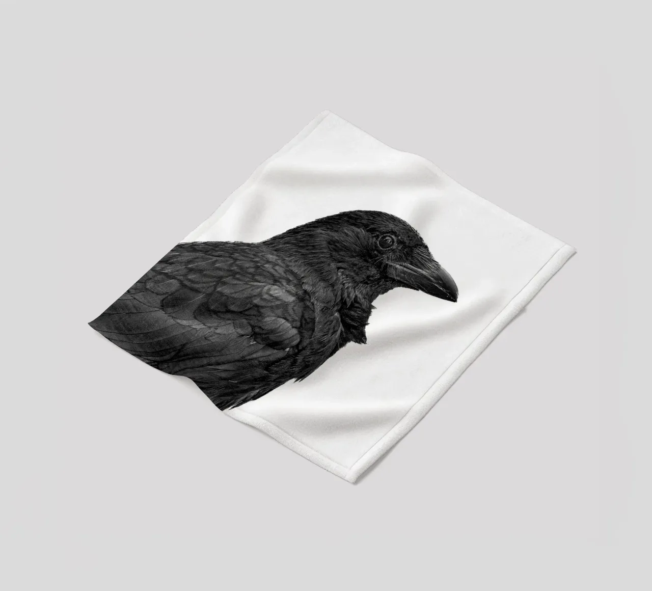 Kraai fleecedeken van Victoria Frost