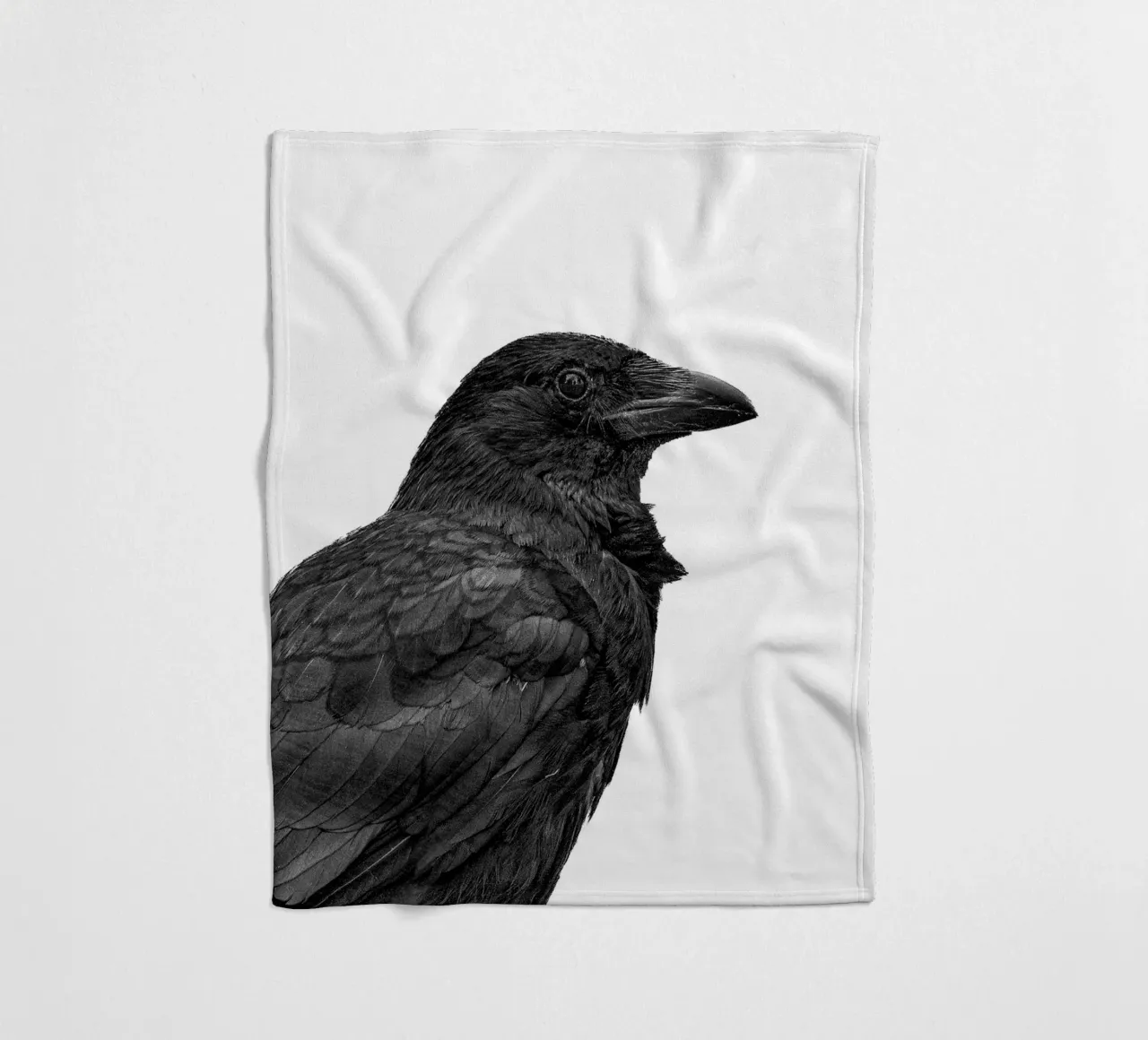 Kraai fleecedeken van Victoria Frost