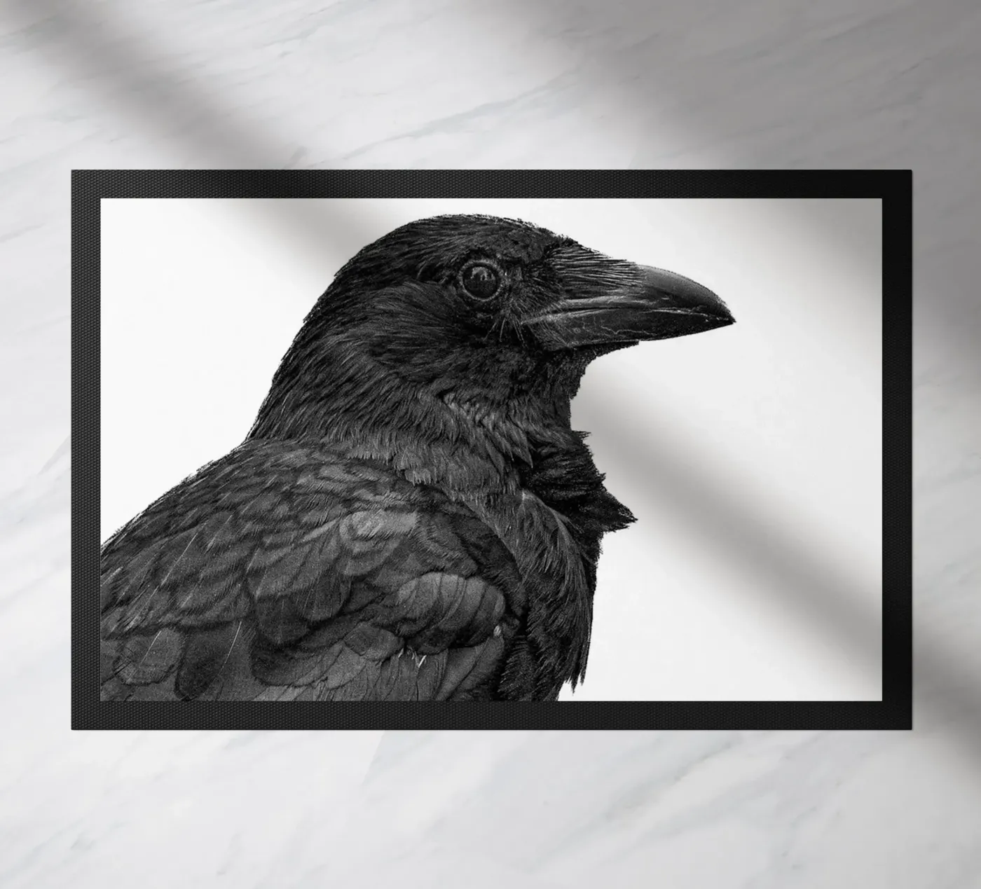 Crow Fußmatte von Victoria Frost