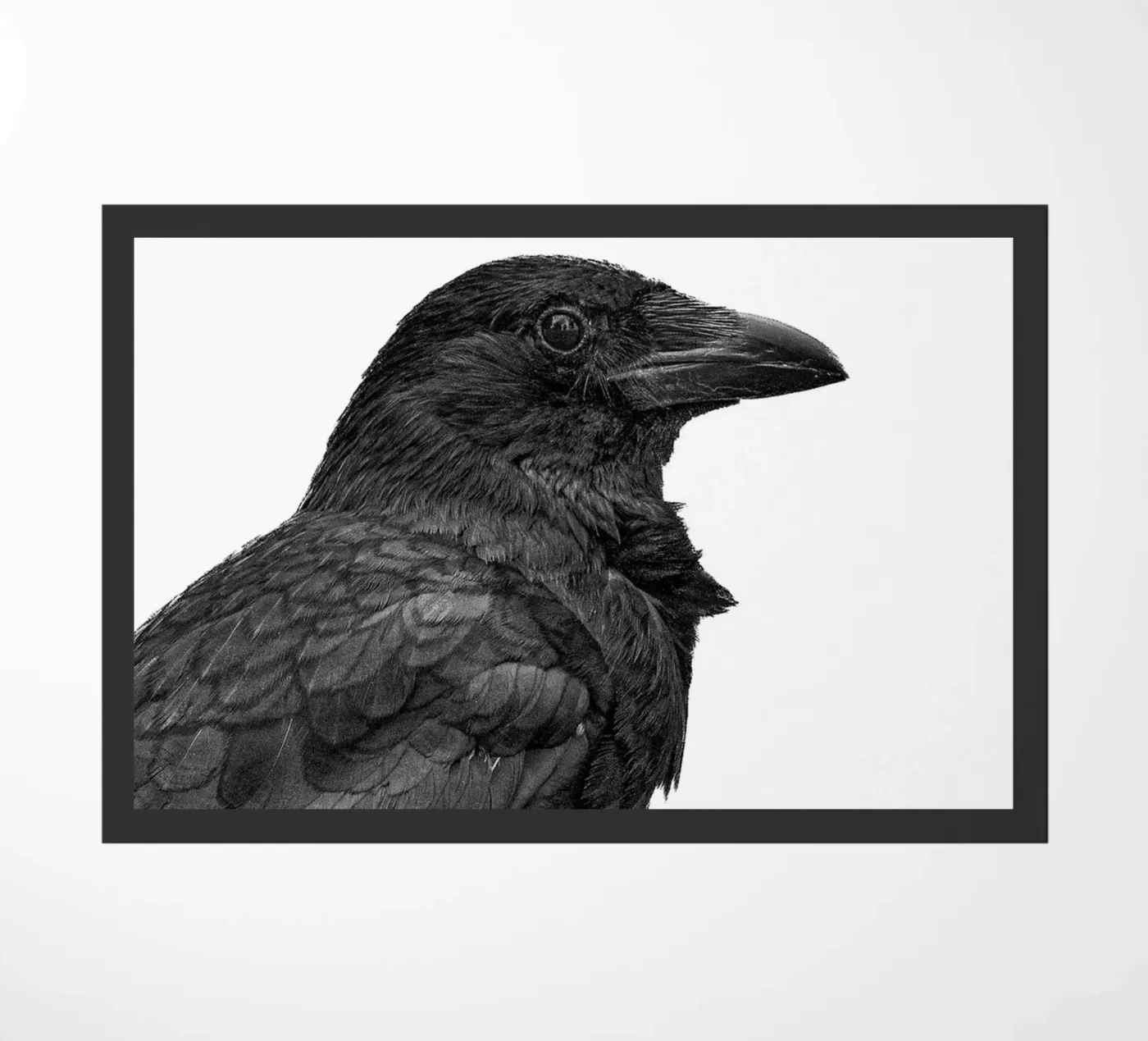 Crow Fußmatte von Victoria Frost