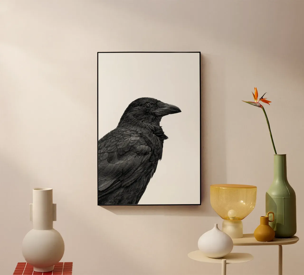 Corvo plexiglass da Victoria Frost