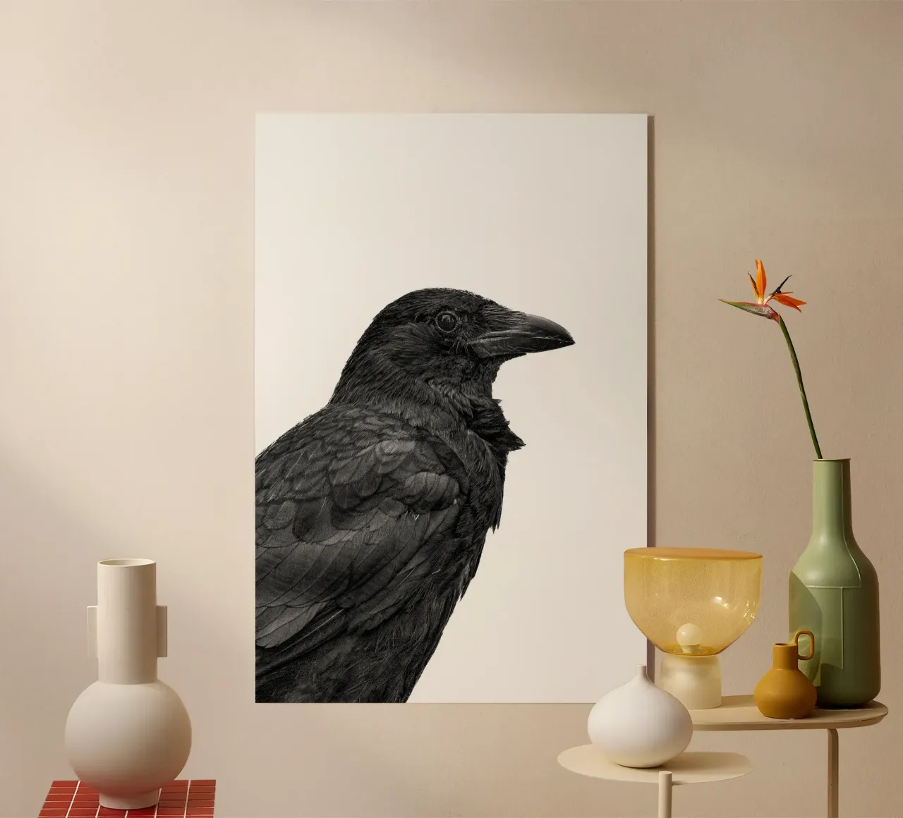 Corvo plexiglass da Victoria Frost