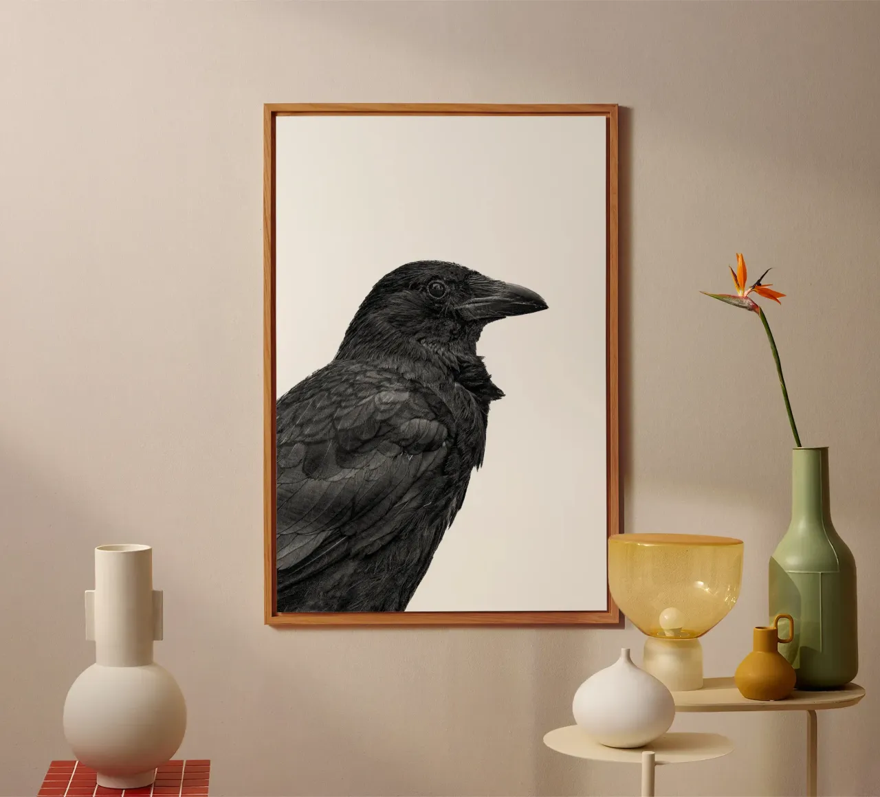 Crow forex plate by Victoria Frost