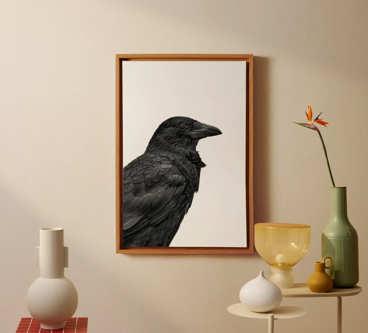 Corvo tela da Victoria Frost