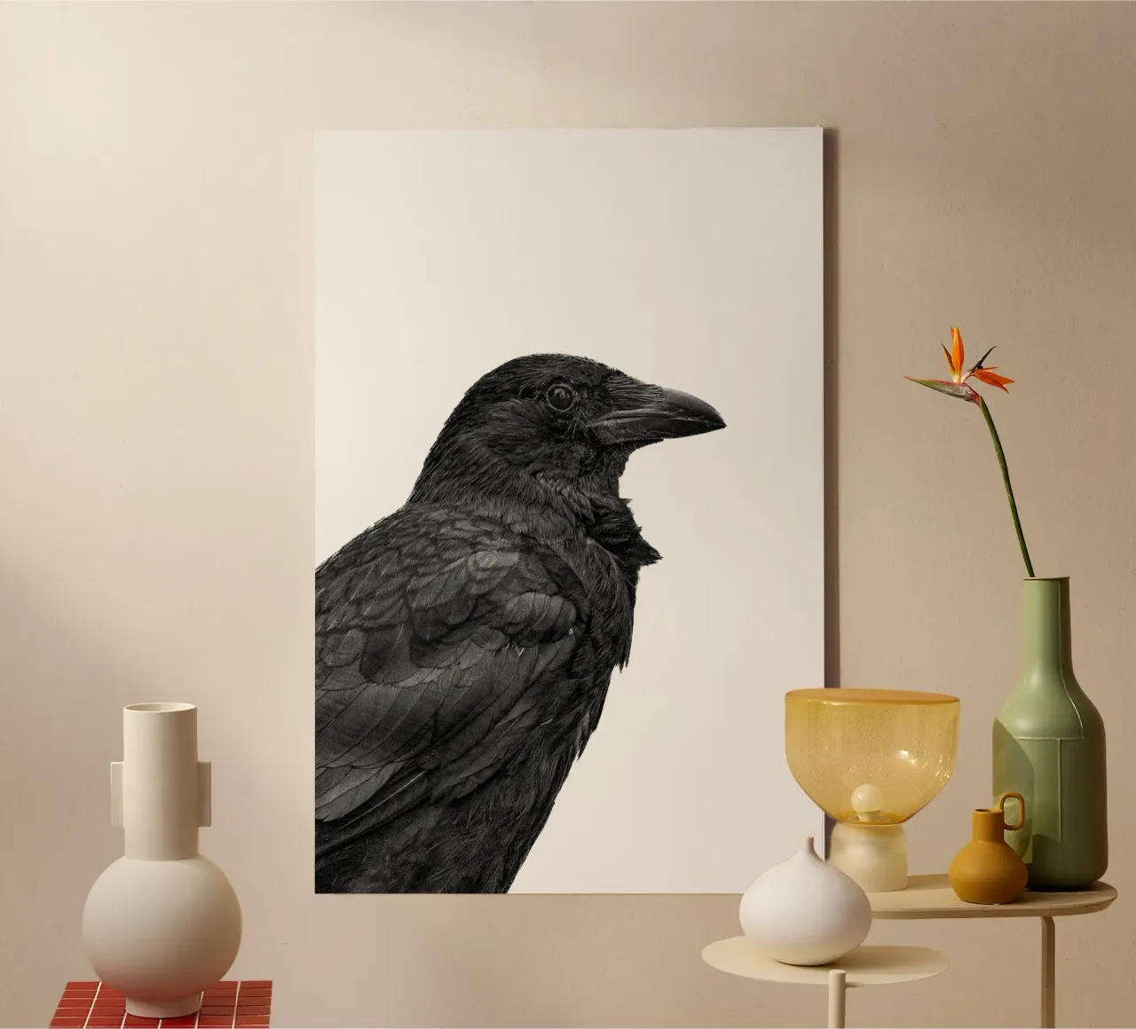 Corvo tela da Victoria Frost