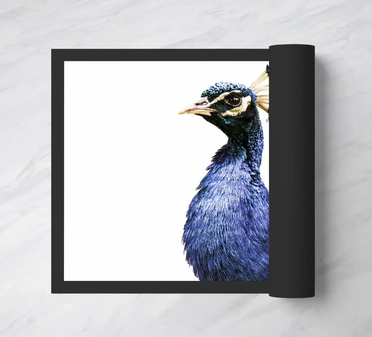 Pavone blu zerbino da Victoria Frost