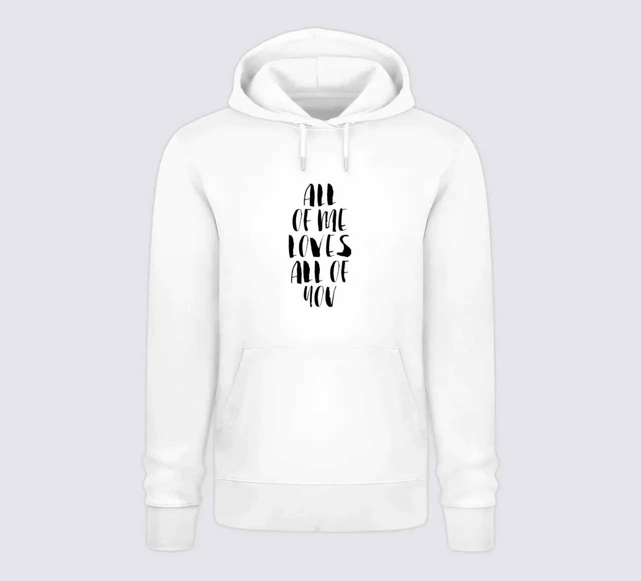 Todo de mí ama todo de ti sudadera con capucha de THE MOTIVATED TYPE