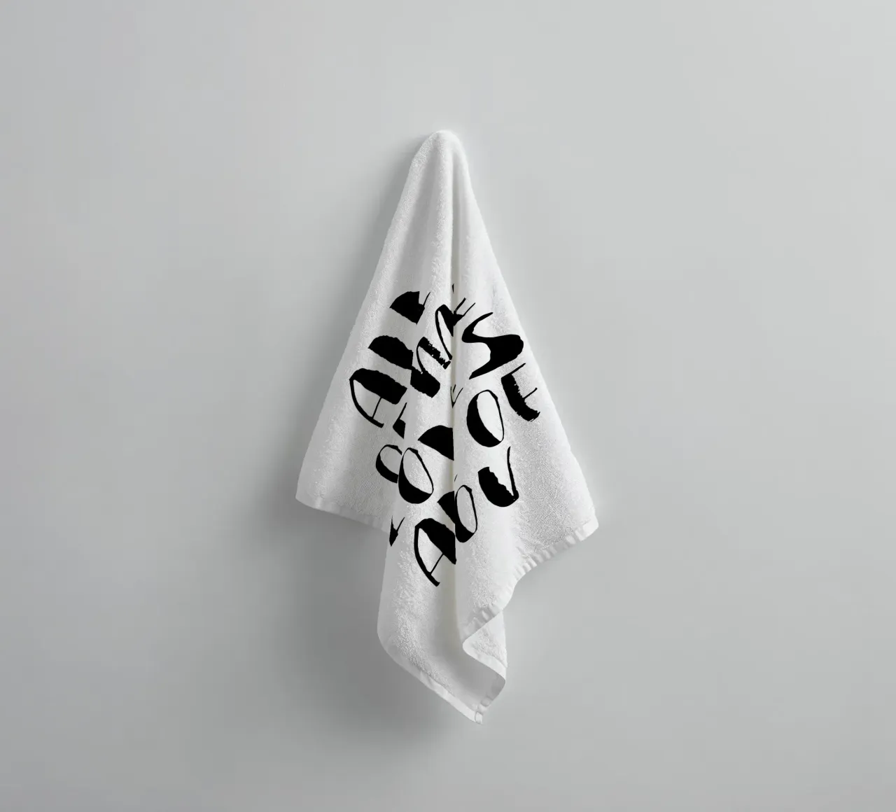 Todo de mí ama todo de ti toalla de baño de THE MOTIVATED TYPE
