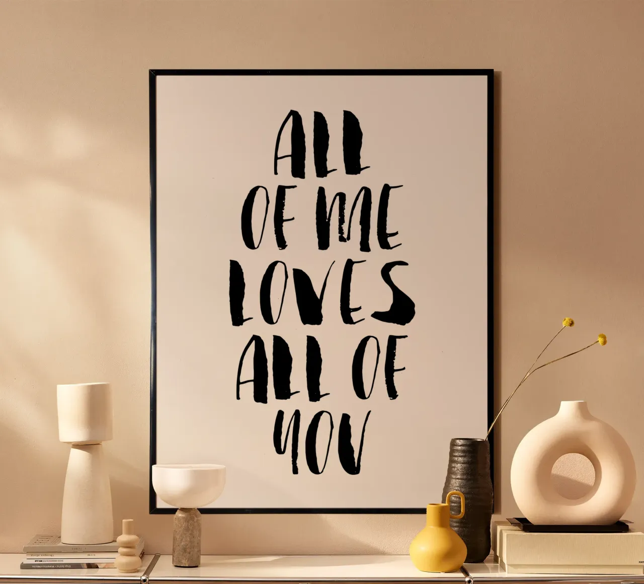 Alles van mij houdt van alles van jou hahnemühle van THE MOTIVATED TYPE