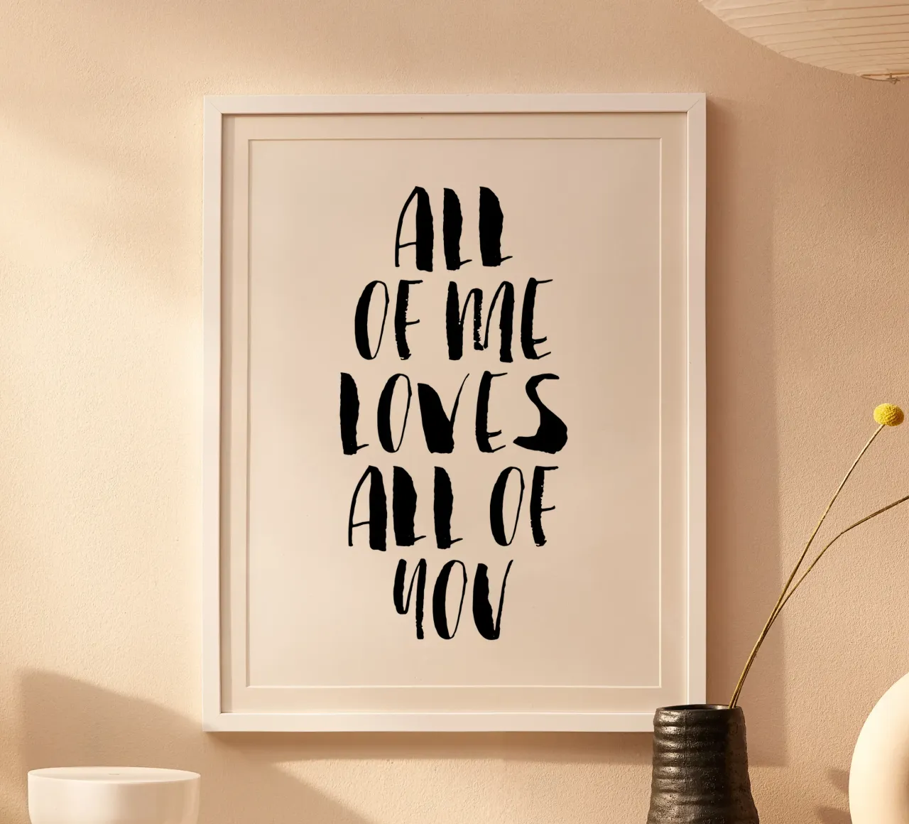 Alles van mij houdt van alles van jou hahnemühle van THE MOTIVATED TYPE