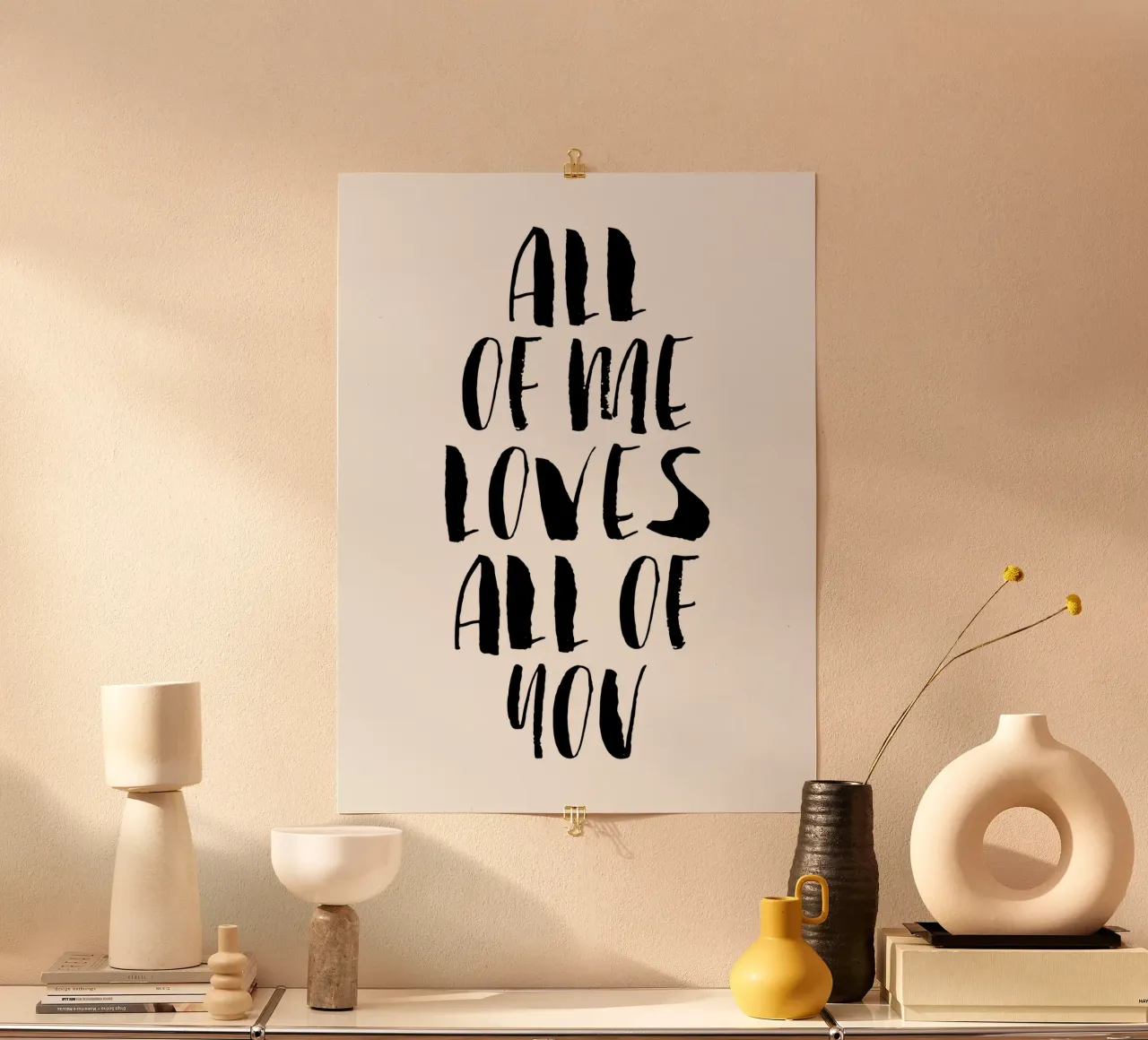 Alles van mij houdt van alles van jou hahnemühle van THE MOTIVATED TYPE