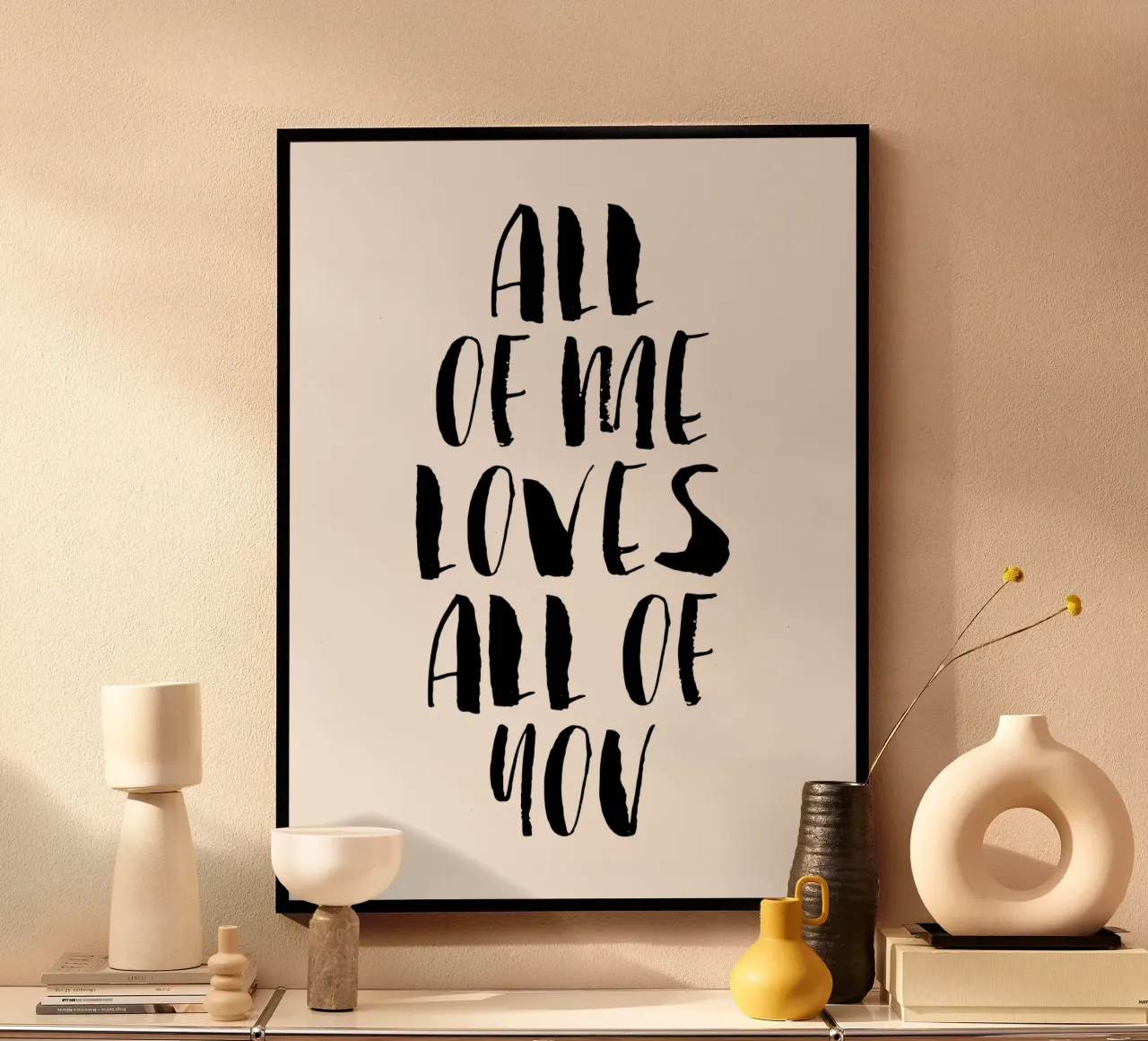 Alles van mij houdt van alles van jou hahnemühle van THE MOTIVATED TYPE