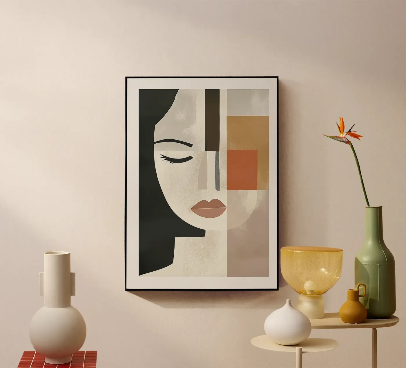 Carla Acryl-Glas von Nikis Art Studio