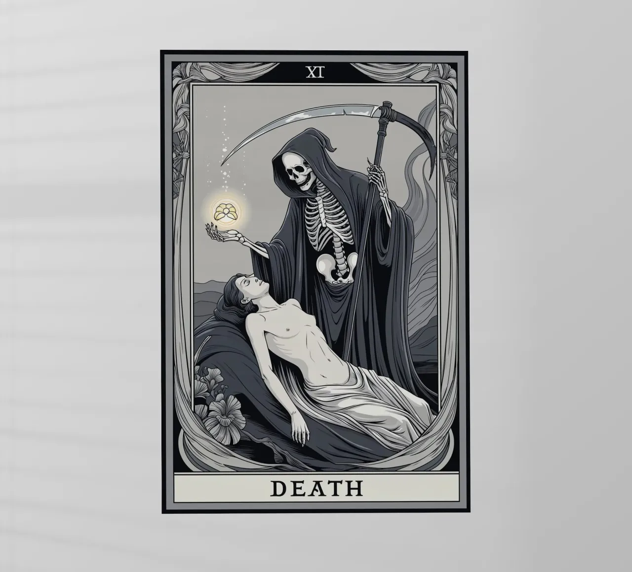 Morte - Abbracciare la trasformazione pellicola backlit da Mystique & Muse
