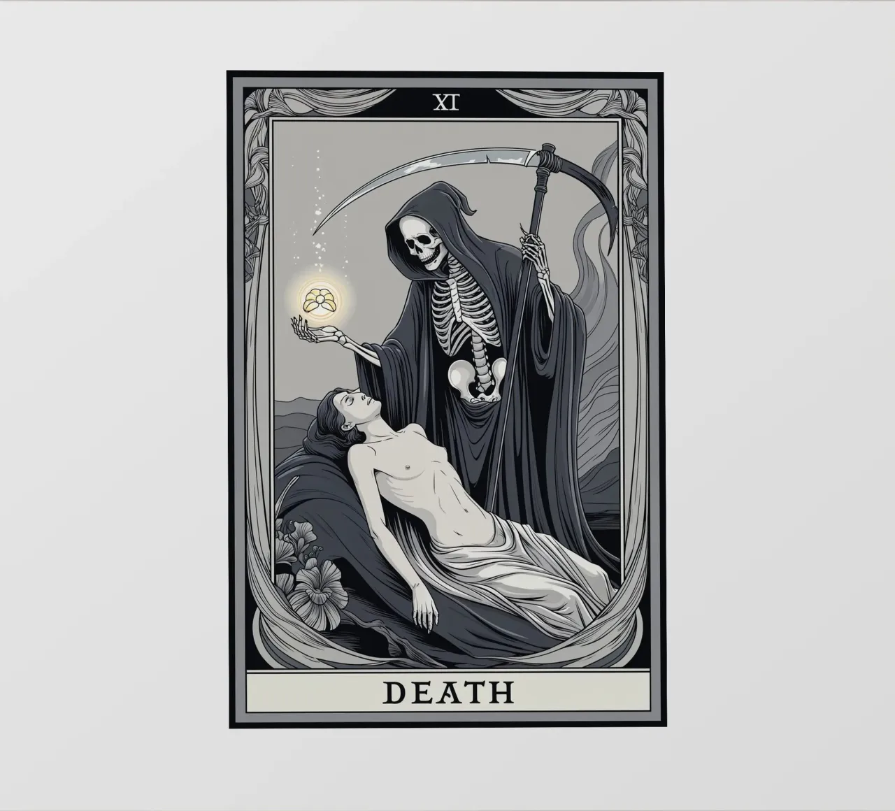 Morte - Abbracciare la trasformazione pellicola backlit da Mystique & Muse