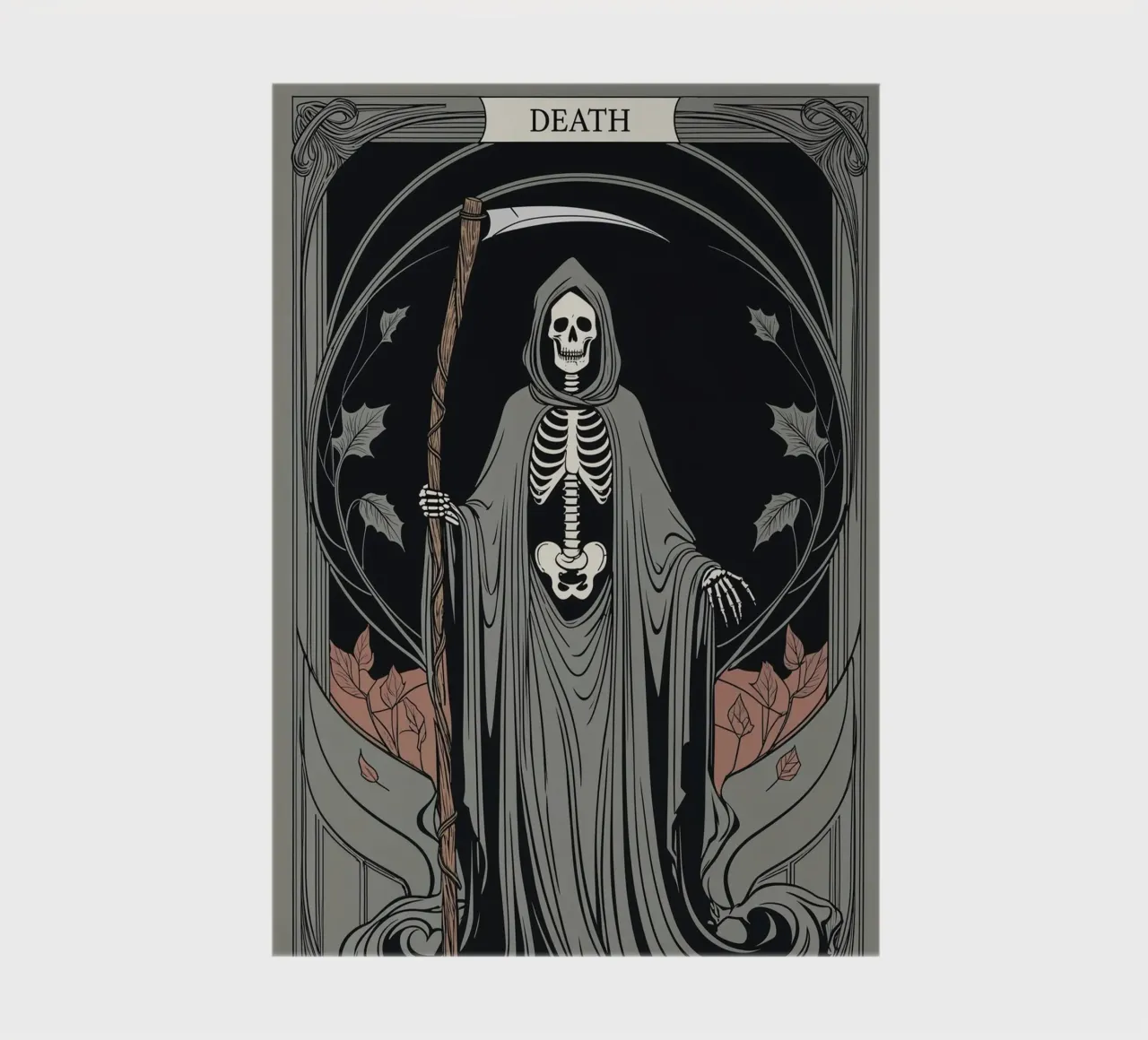 Death – Rebirth Through Change notebook by Mystique & Muse