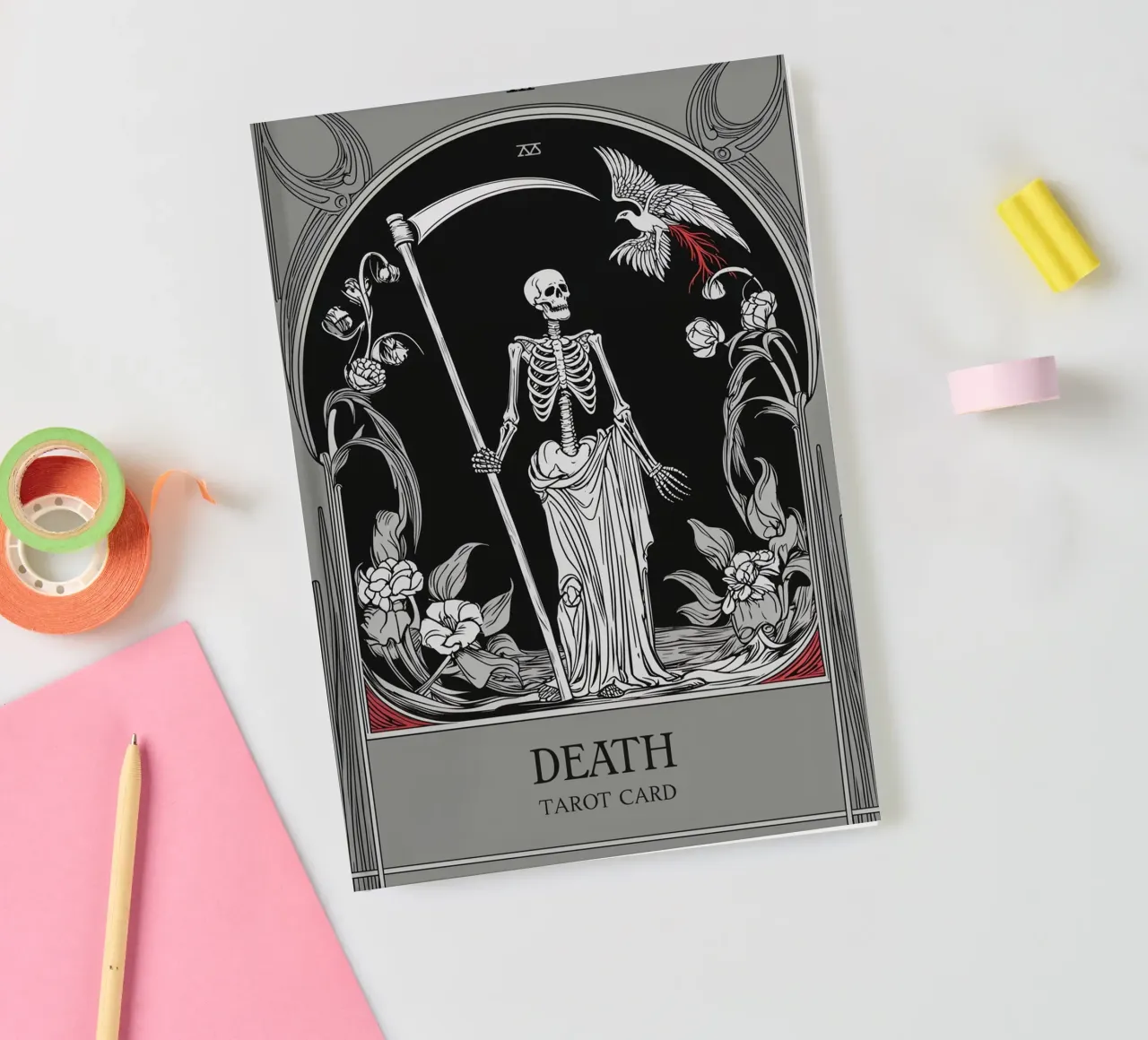 Death – Transformation and Renewal notebook by Mystique & Muse