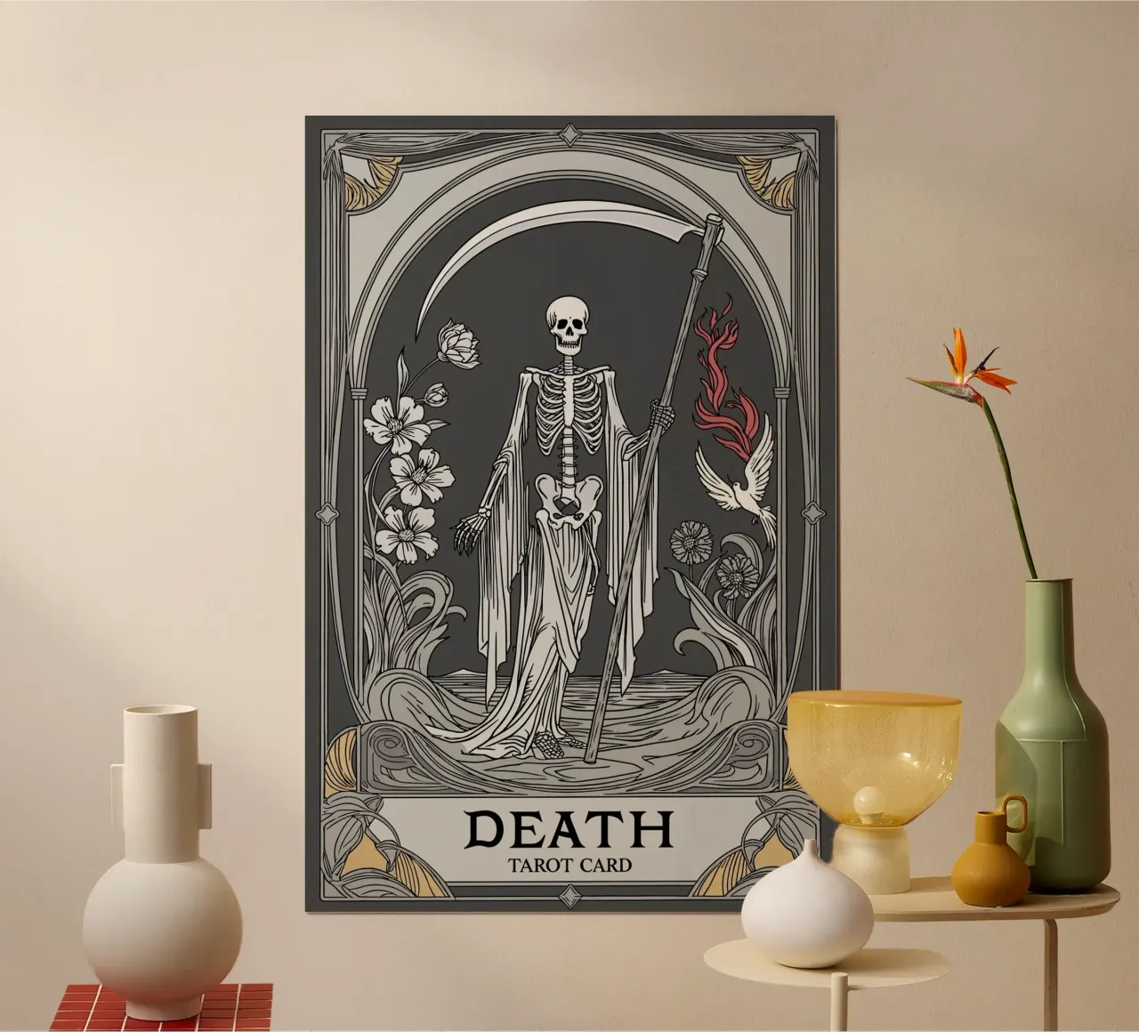 Death – Letting Go for New Beginnings hahnemühle by Mystique & Muse