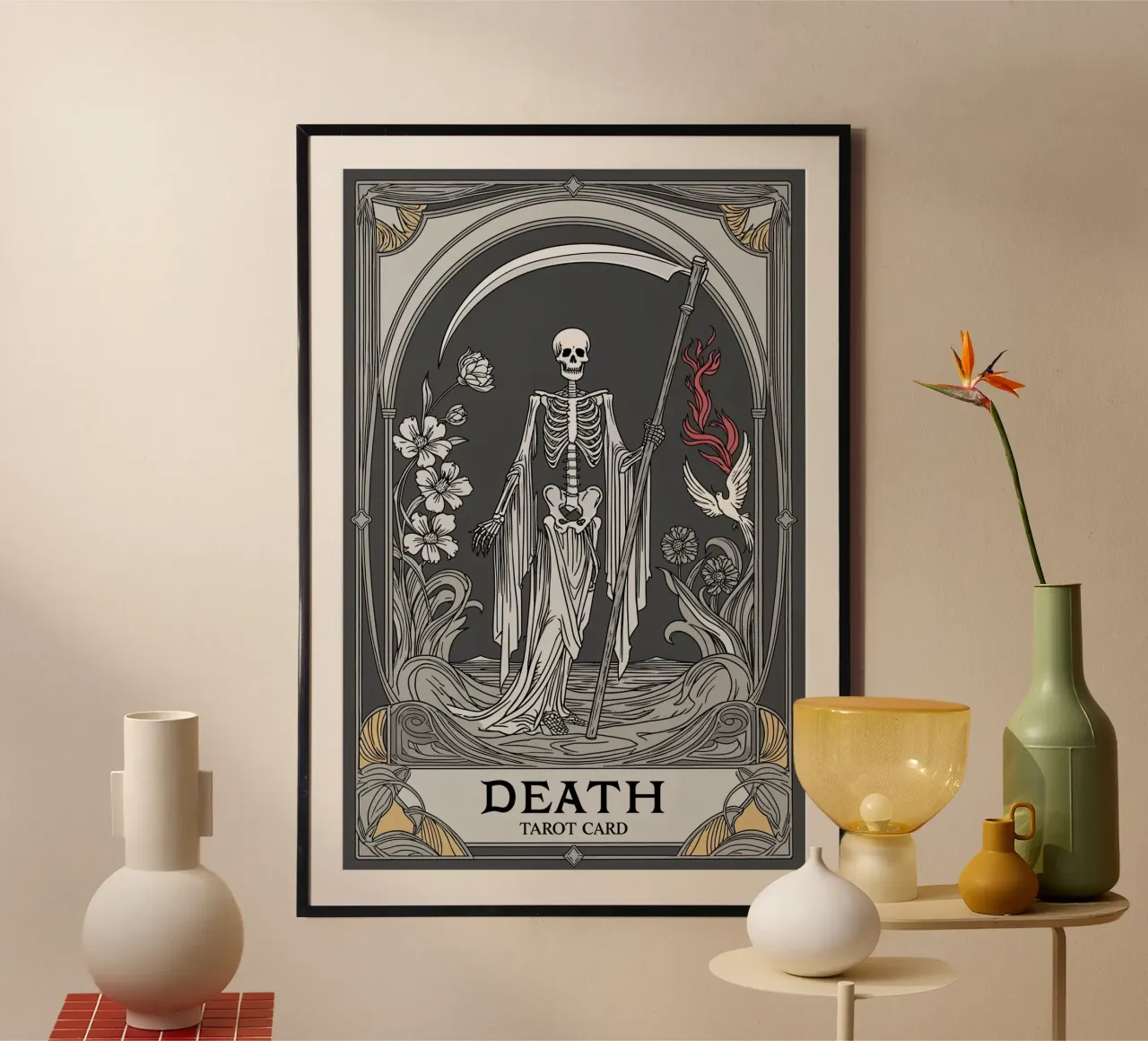 Death – Letting Go for New Beginnings hahnemühle by Mystique & Muse