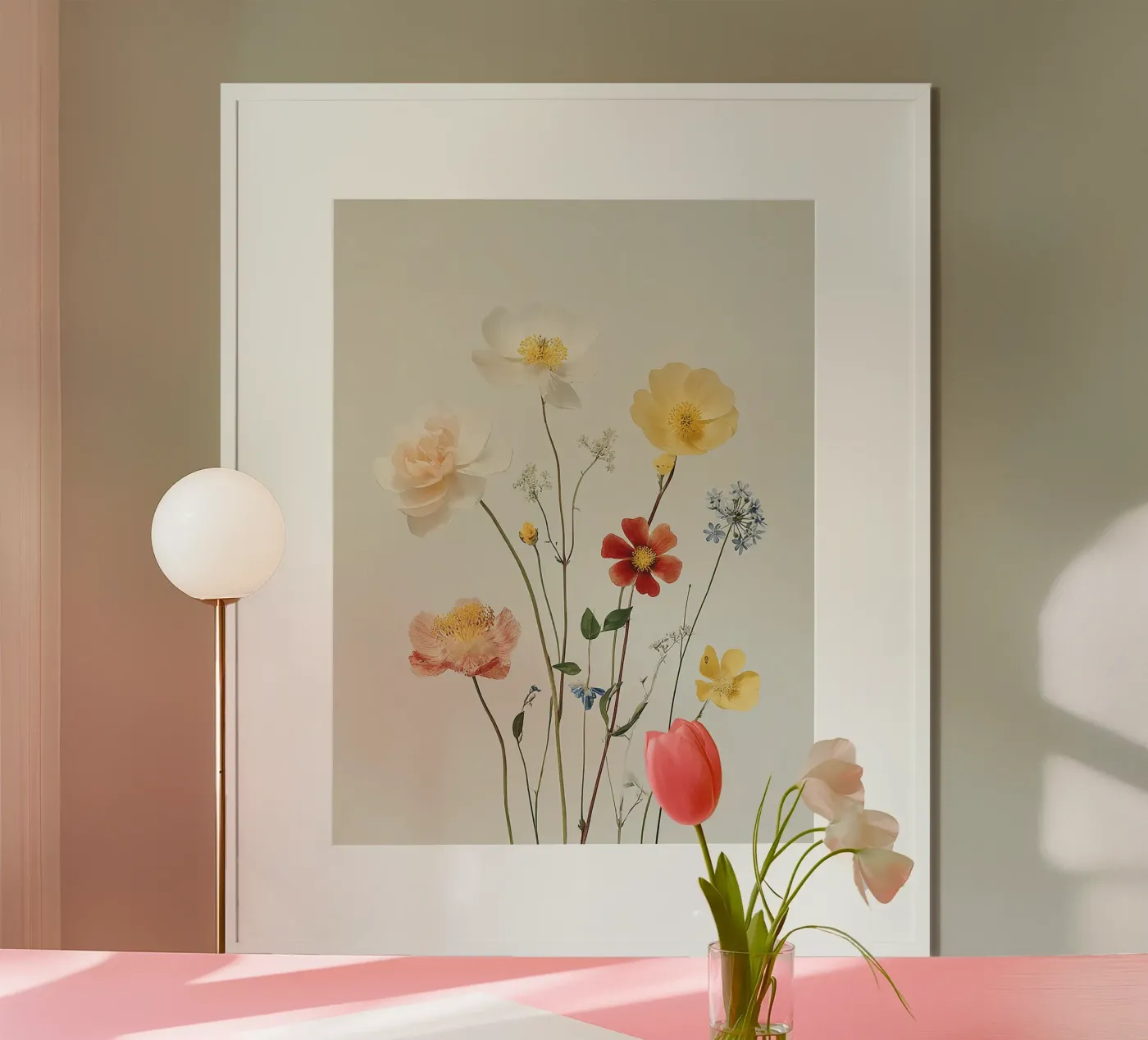 Meadow Bloom Study poster by eezycolorz