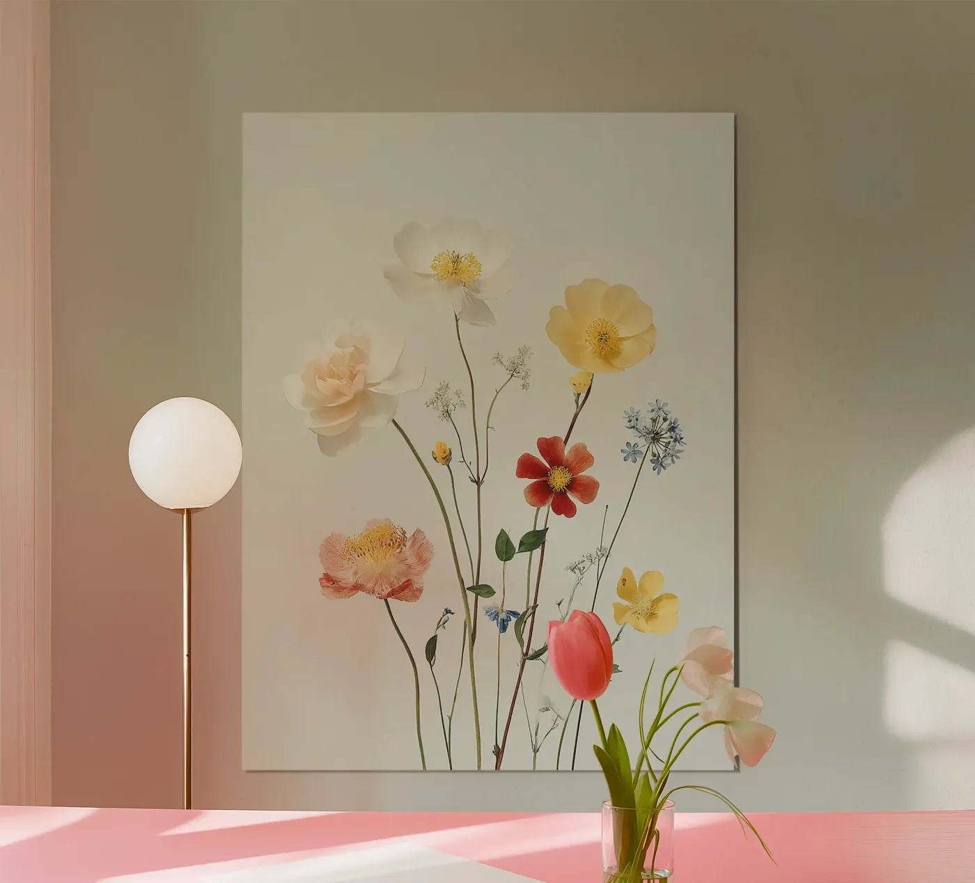 Meadow Bloom Study poster by eezycolorz