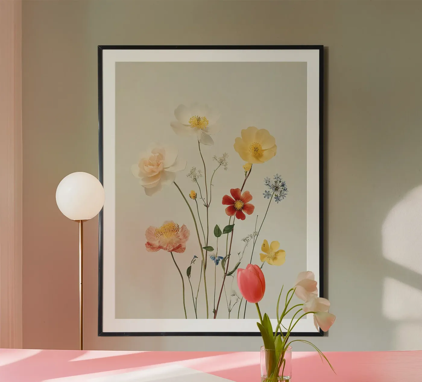 Meadow Bloom Study poster by eezycolorz