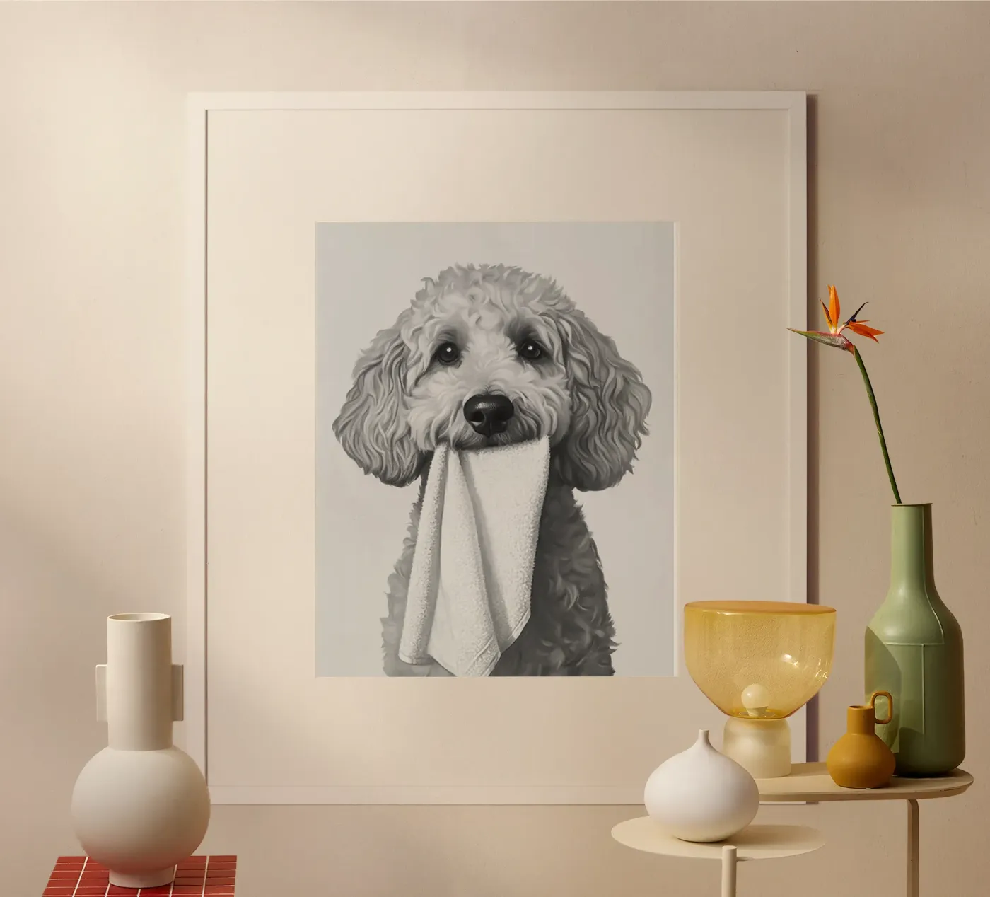 Goldendoodle poster van animals_studio