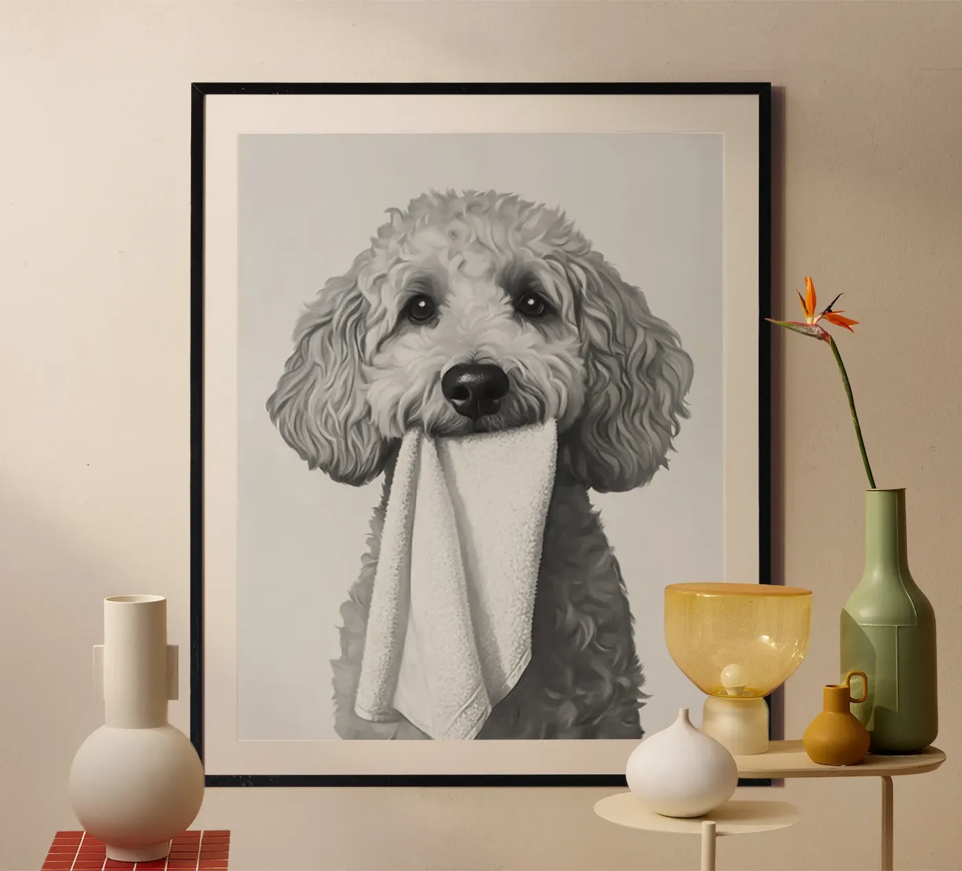 Goldendoodle poster van animals_studio