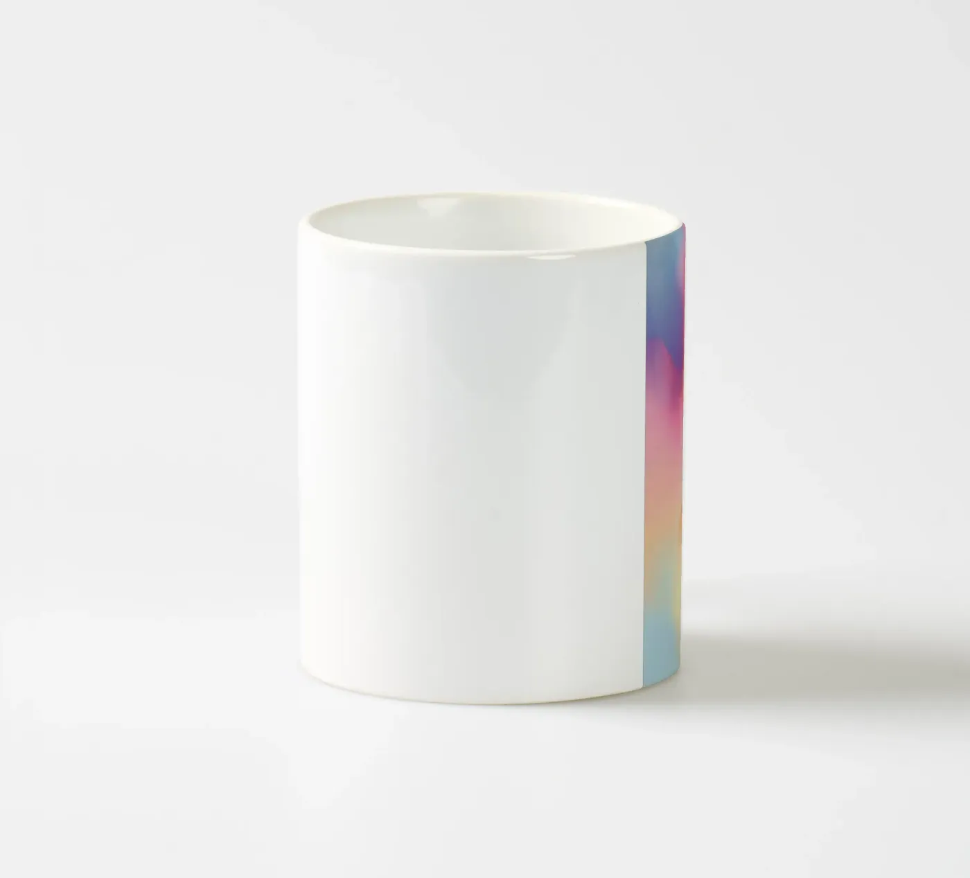 The Pastel Eclipse ceramic mug by HUE FLOW