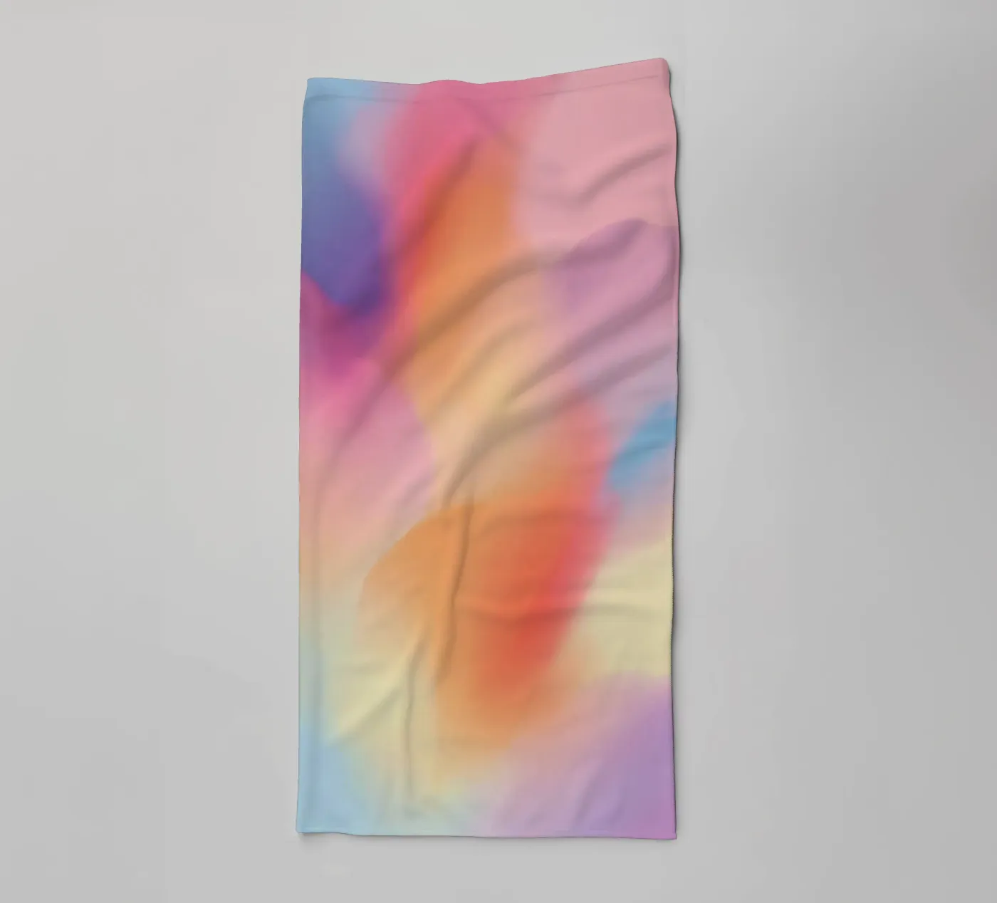 The Pastel Eclipse towel by HUE FLOW