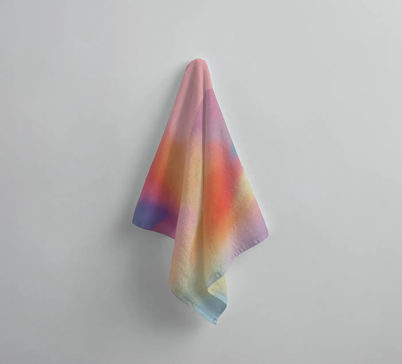 The Pastel Eclipse towel by HUE FLOW