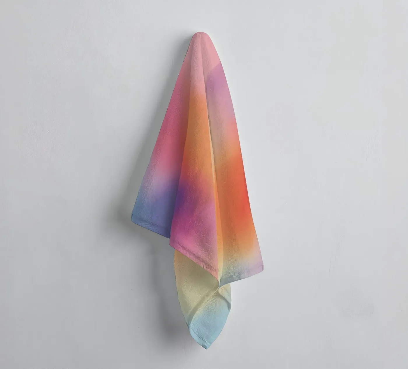 The Pastel Eclipse towel by HUE FLOW