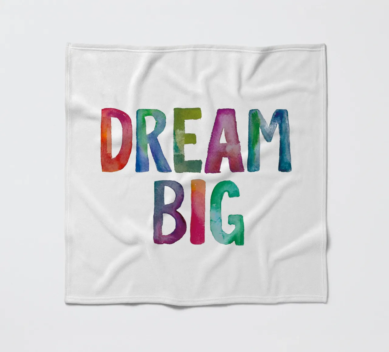 Sognare in grande coperta in pile da THE MOTIVATED TYPE