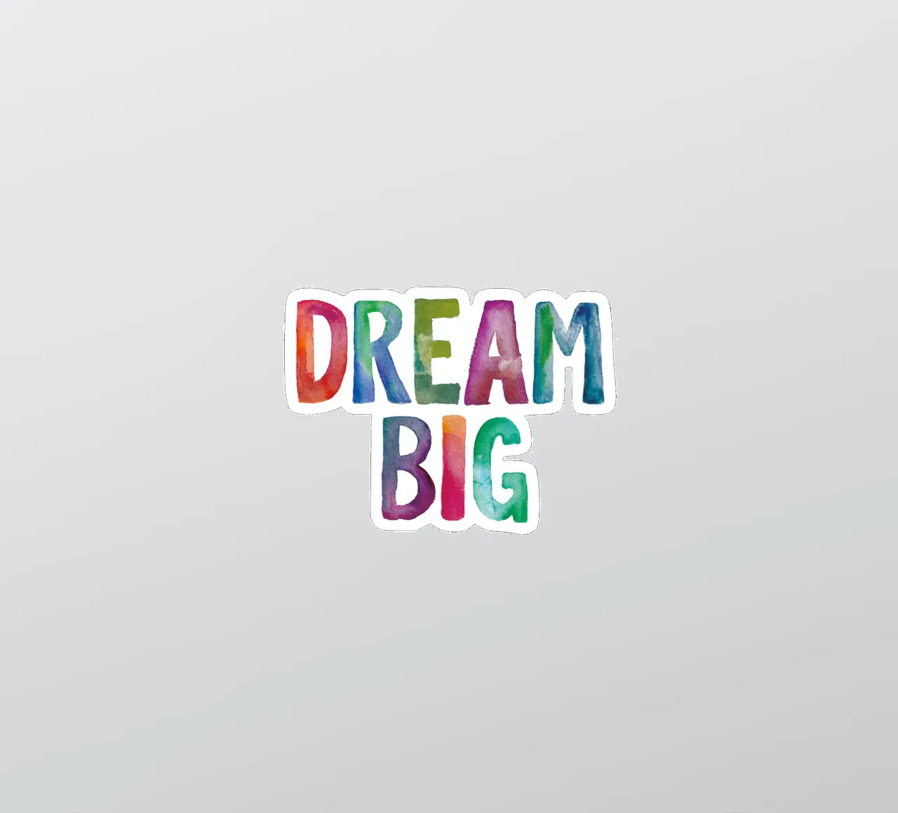 Dream Big sticker by THE MOTIVATED TYPE
