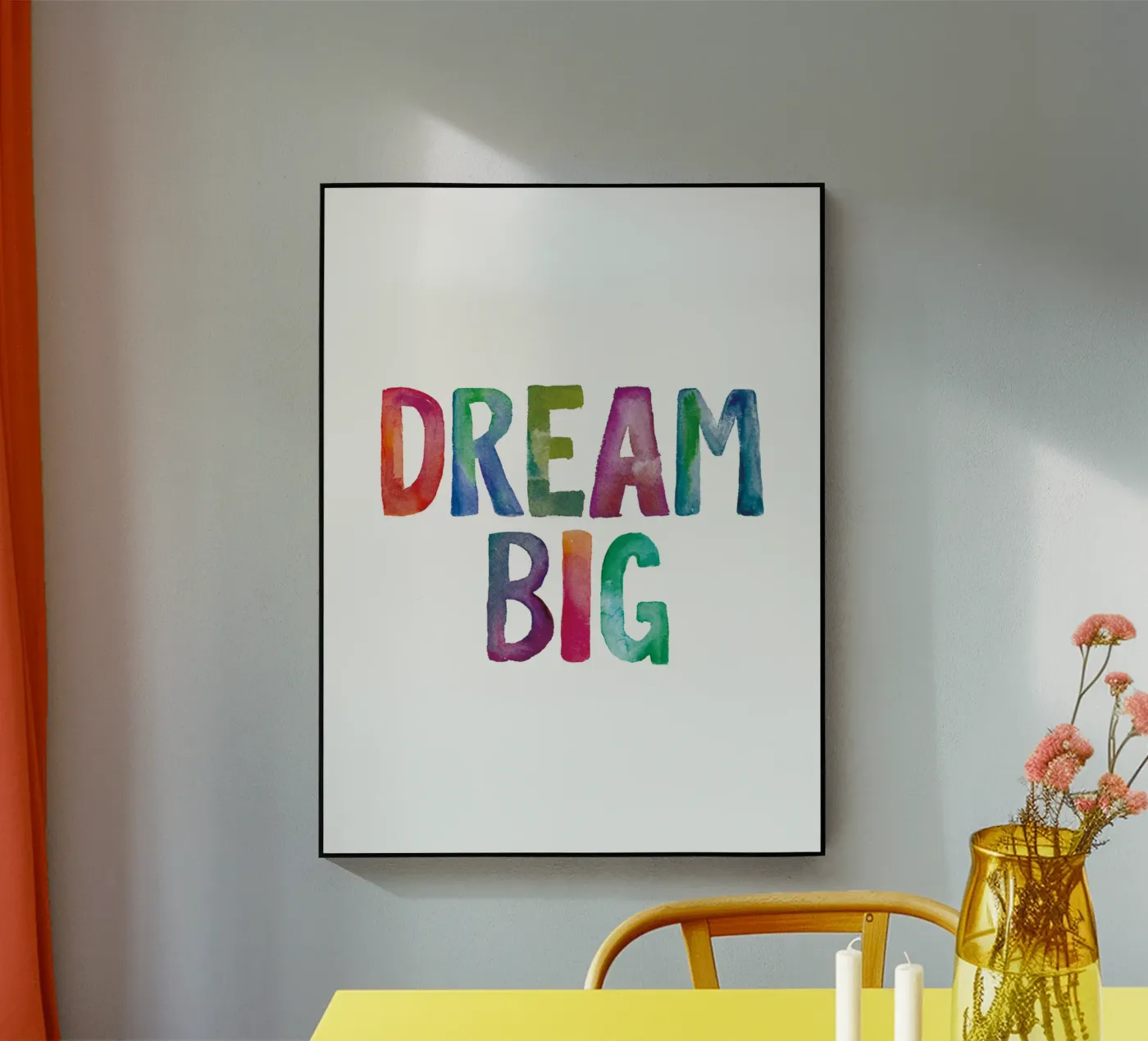 Sognare in grande plexiglass da THE MOTIVATED TYPE