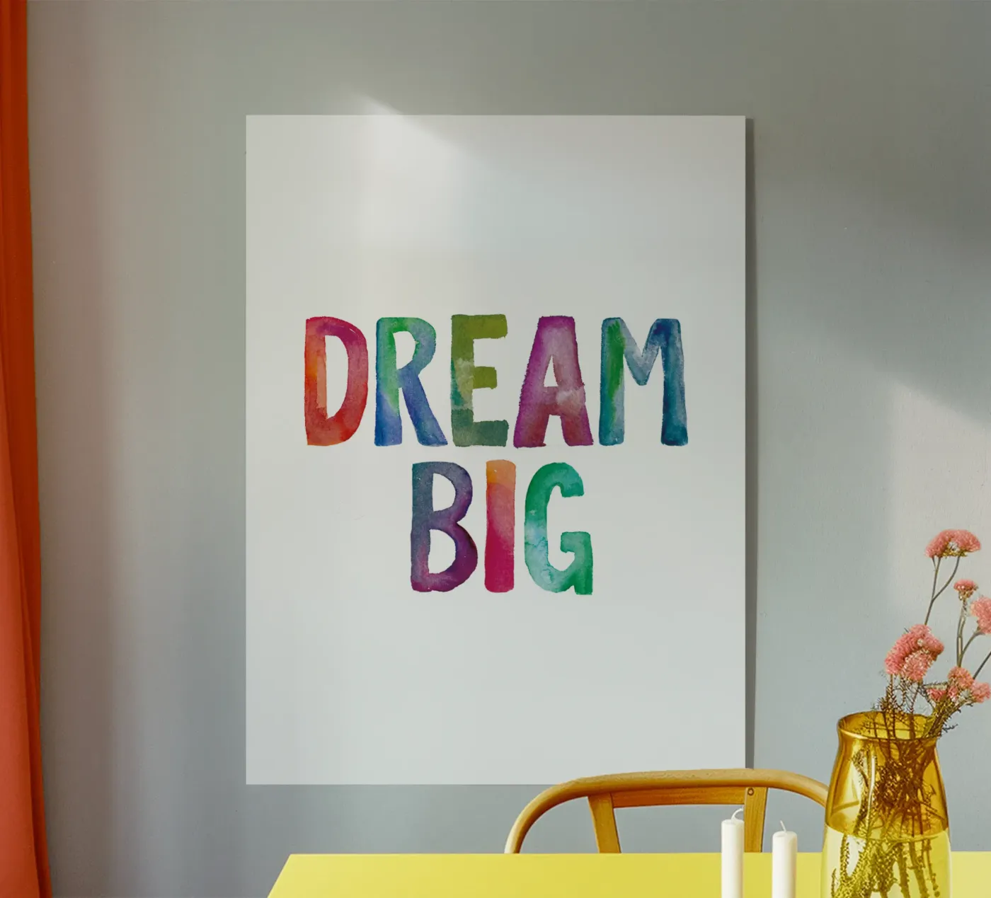 Sognare in grande plexiglass da THE MOTIVATED TYPE