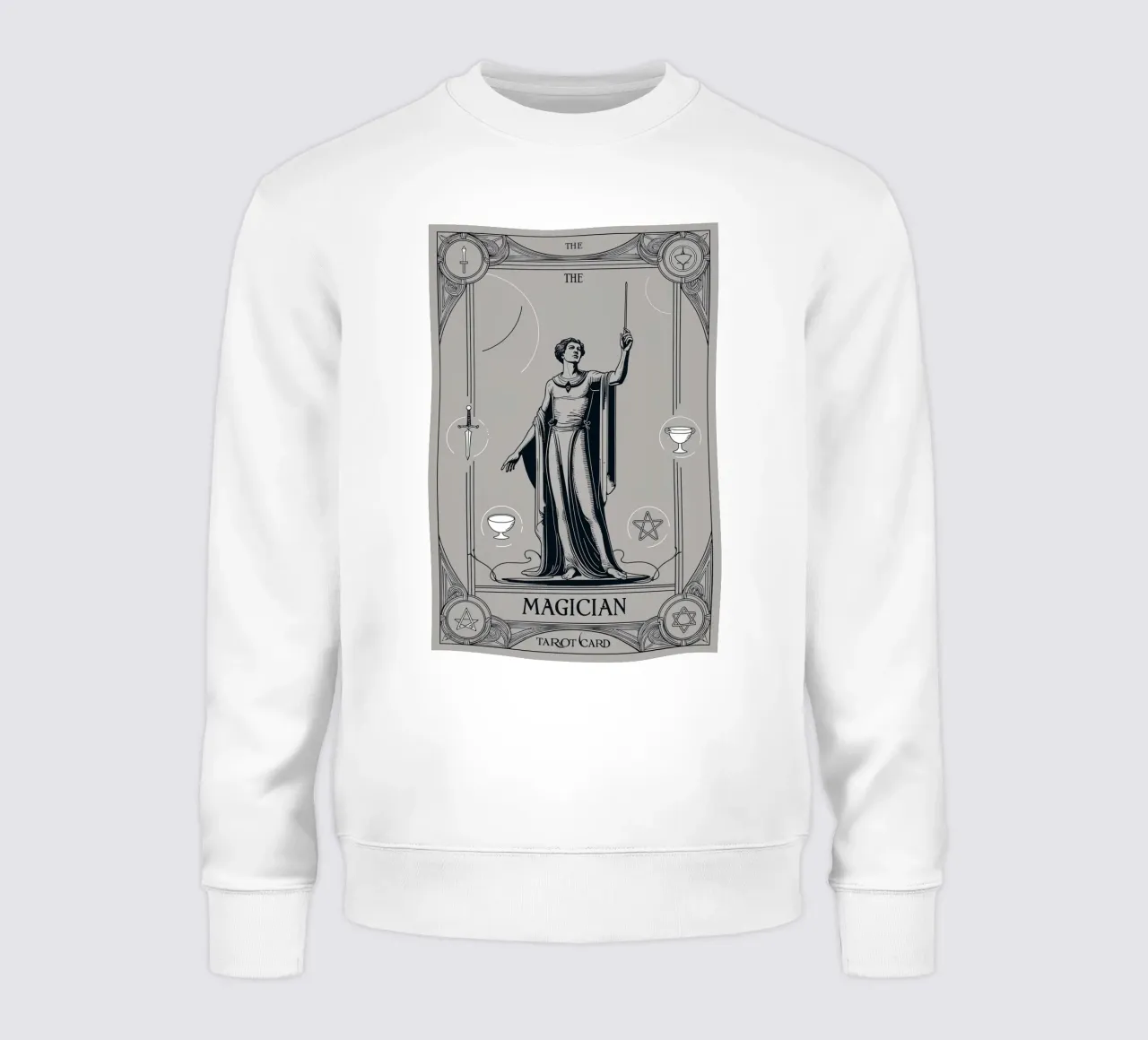 El mago - Aprovechar el poder y la voluntad sudadera de Mystique & Muse