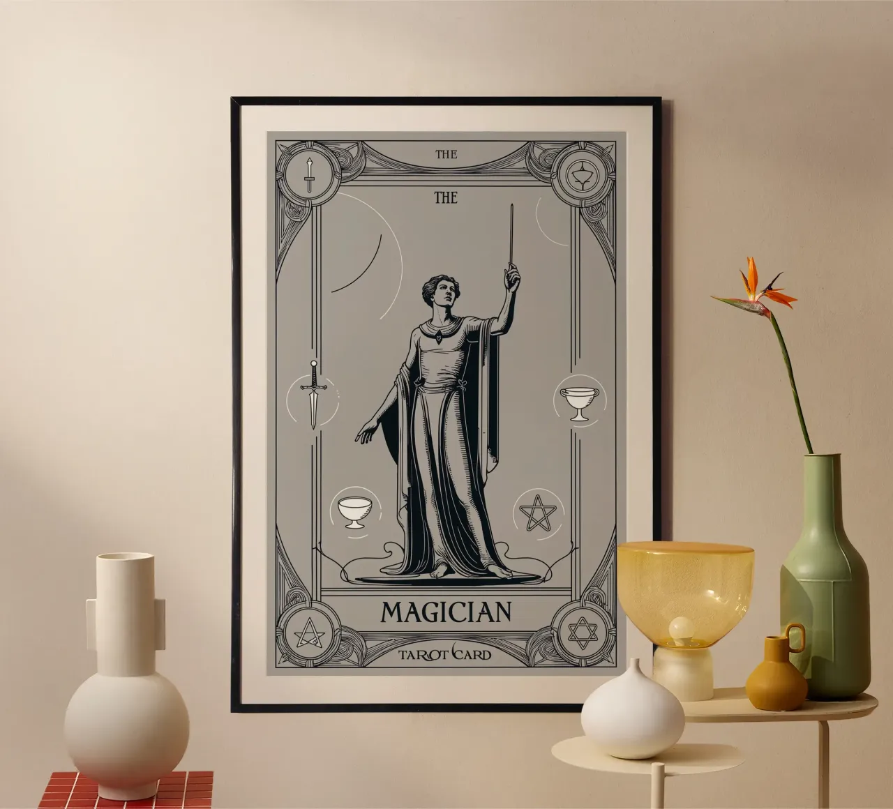 The Magician – Harnessing Power and Will poster by Mystique & Muse
