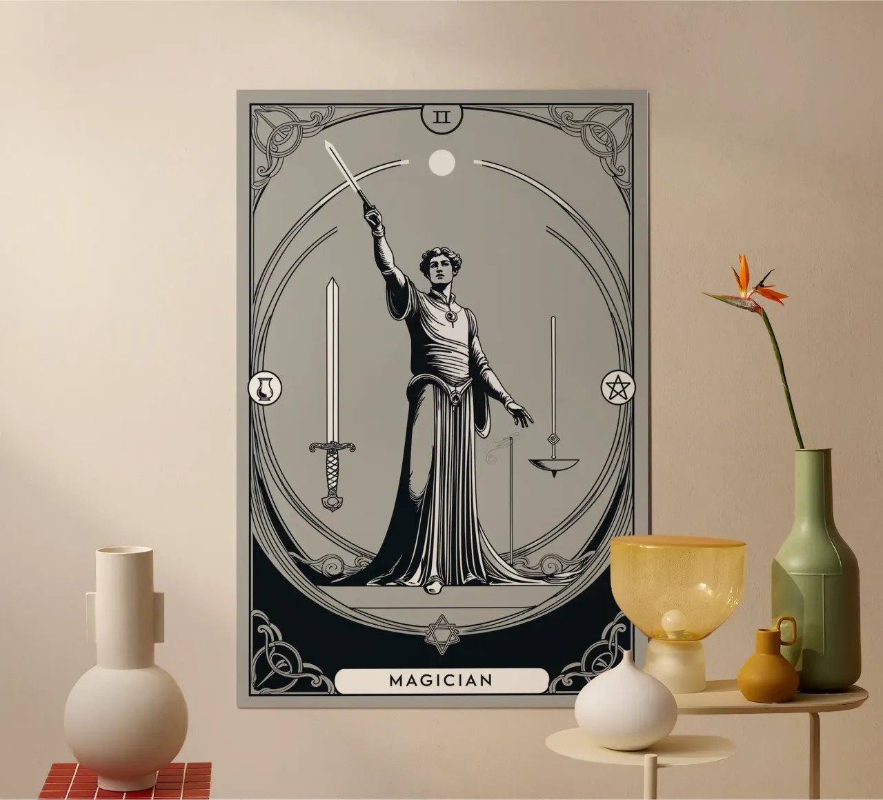 The Magician – Channeling Universal Energy hahnemühle by Mystique & Muse