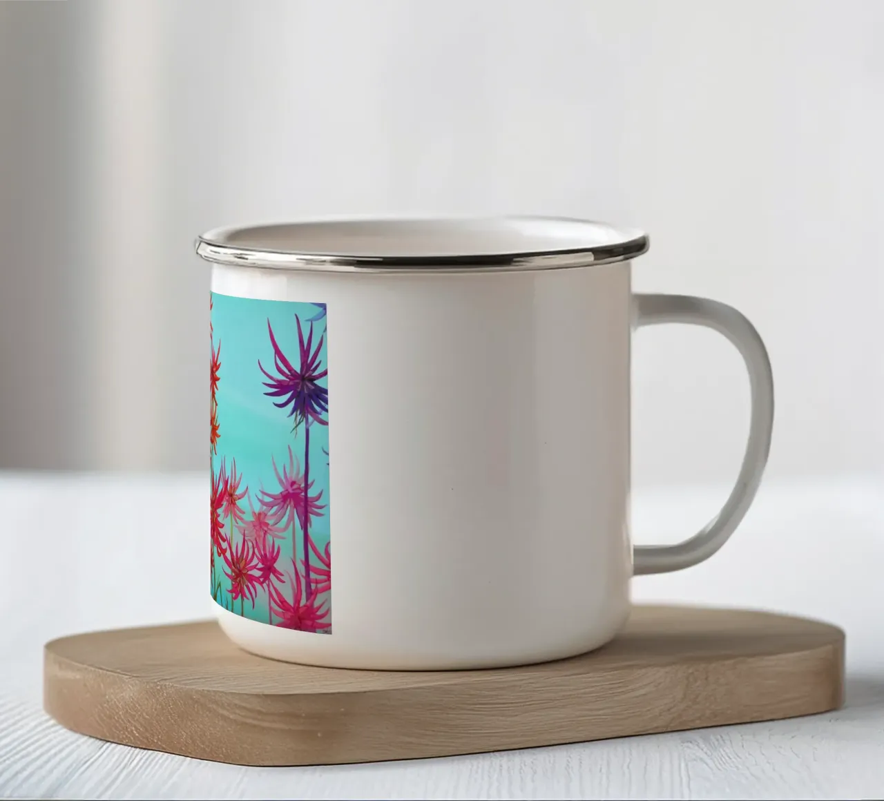 Blue Bird tazza in smalto da Naito Shinpei