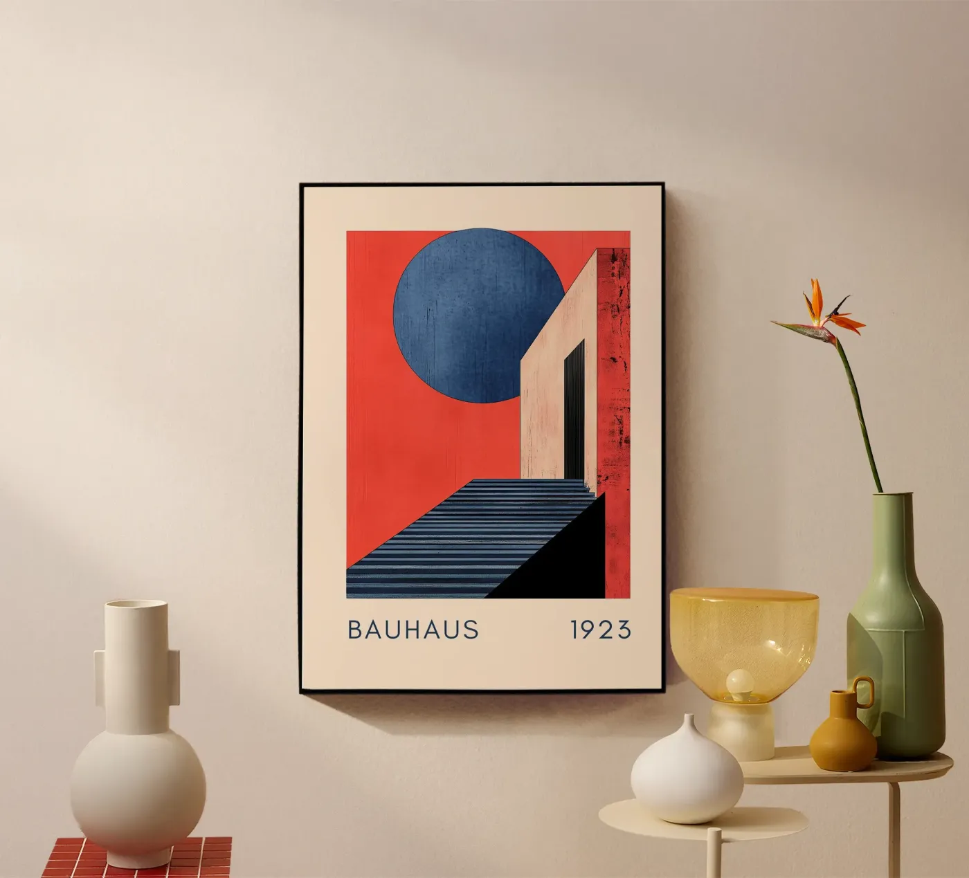 Bauhaus 1923 plexiglass da Nikis Art Studio
