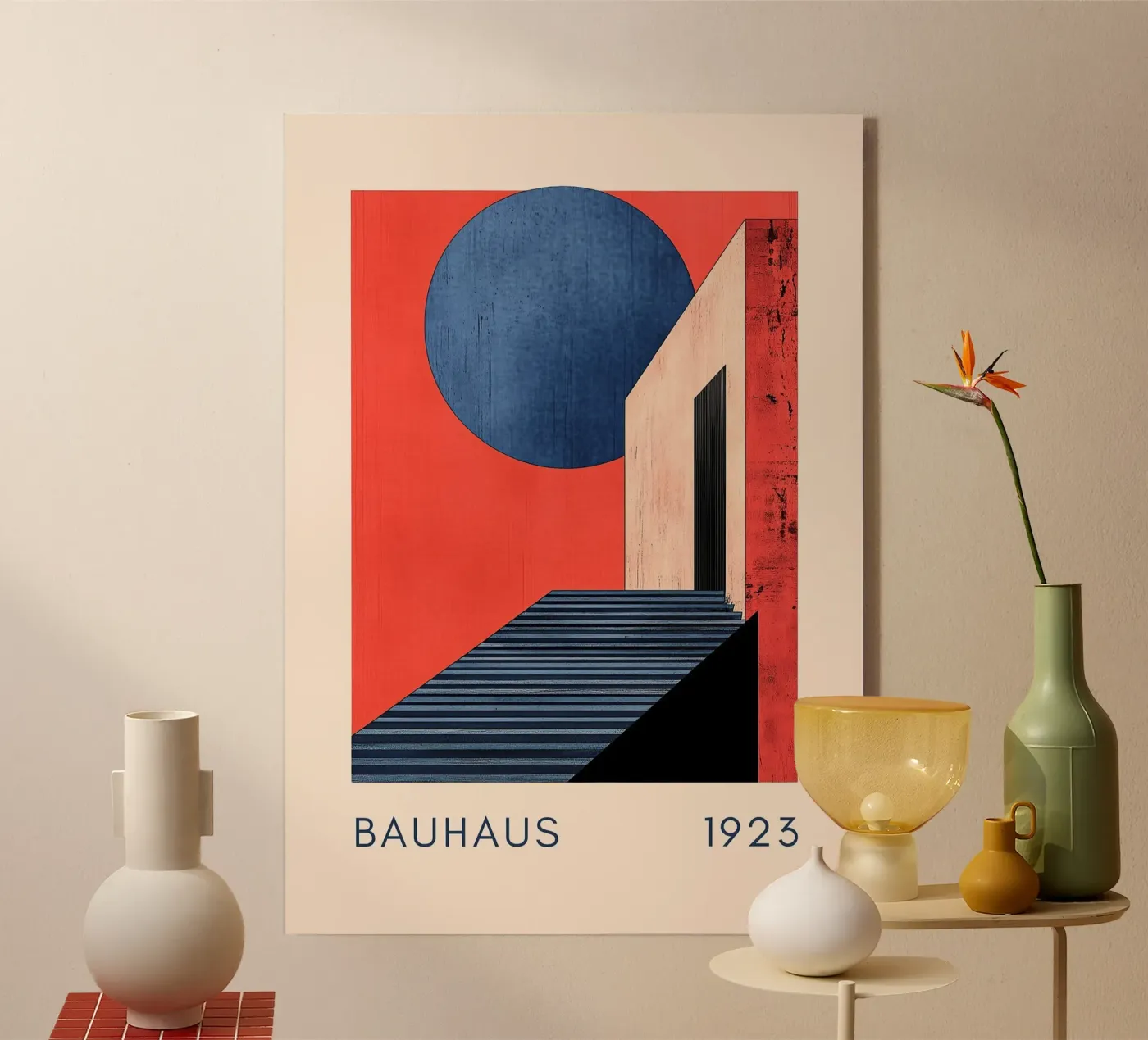 Bauhaus 1923 plexiglass da Nikis Art Studio