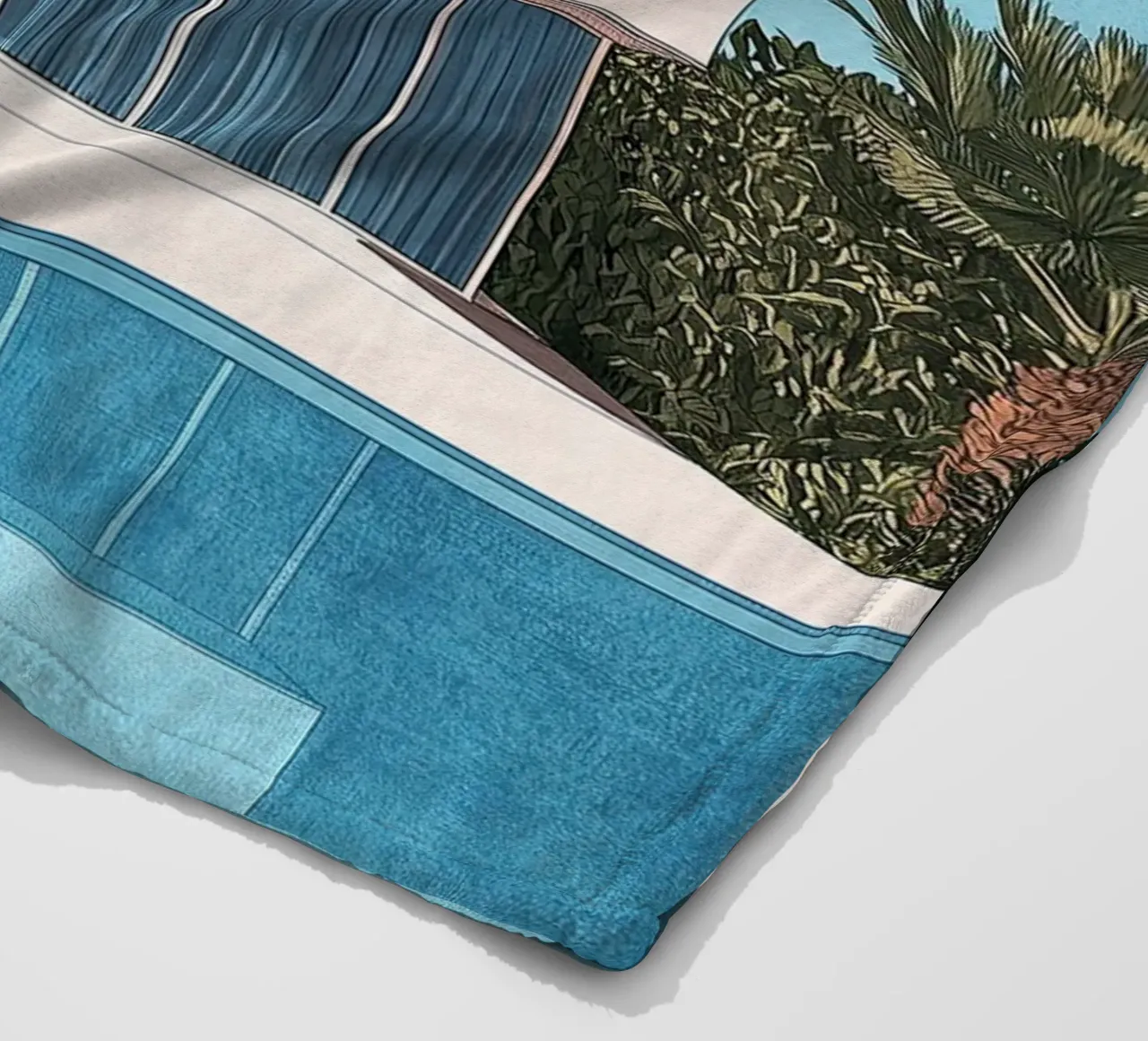 Bauhaus "Pool" coperta in pile da Nikis Art Studio