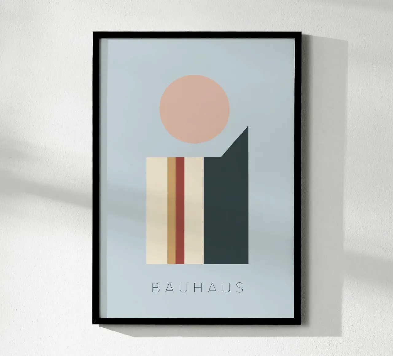 Bauhaus poster con telaio in alluminio da Nikis Art Studio