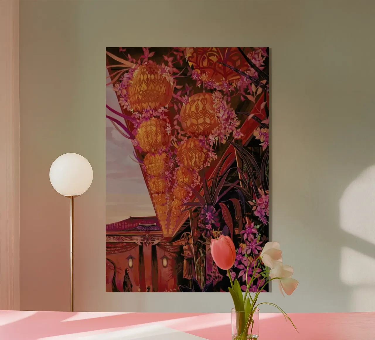 Flowers Temple plexiglass da Naito Shinpei